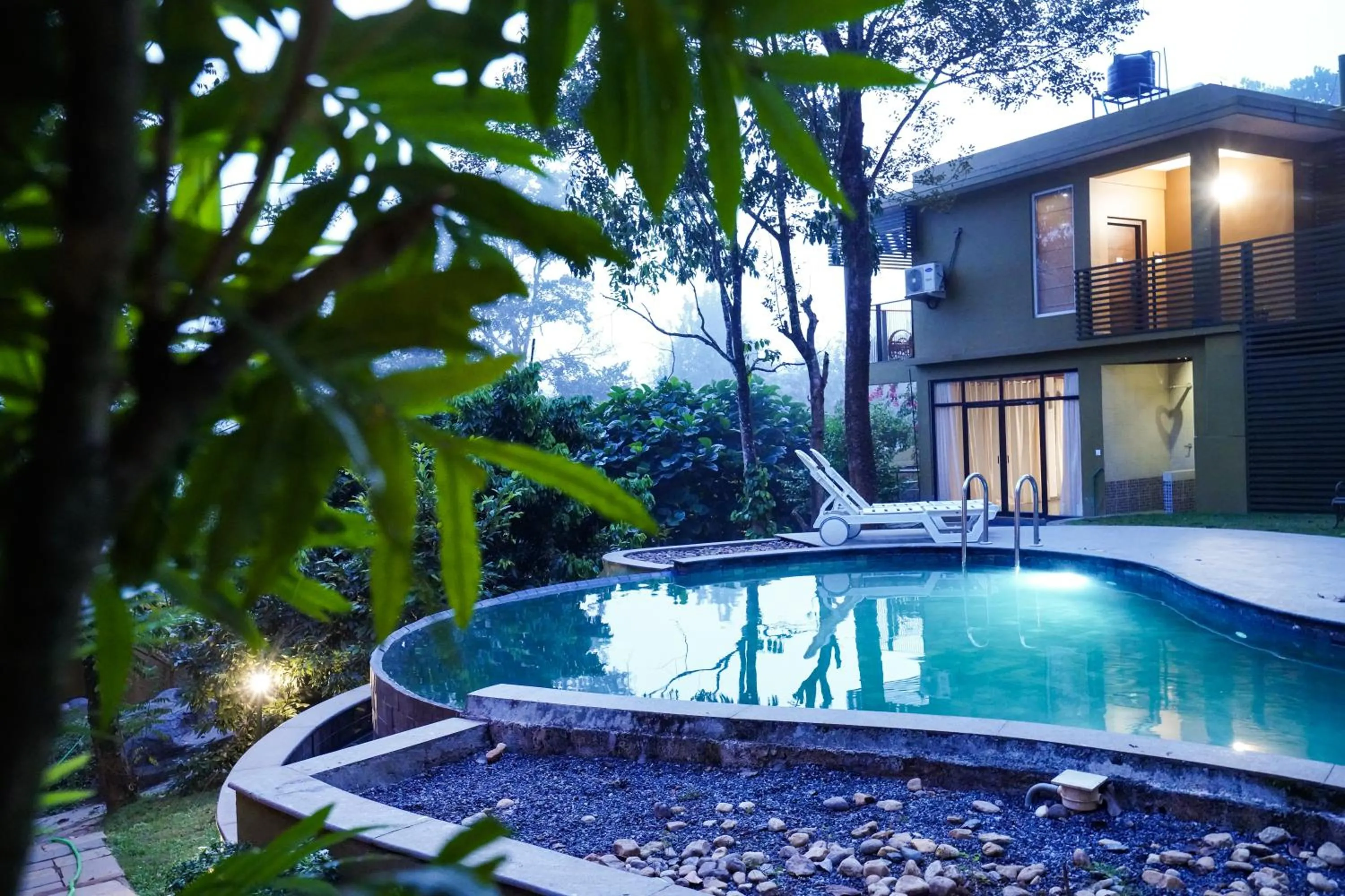 Swimming pool in Kuruva Island Resort And Spa - By KABINI BREEZE