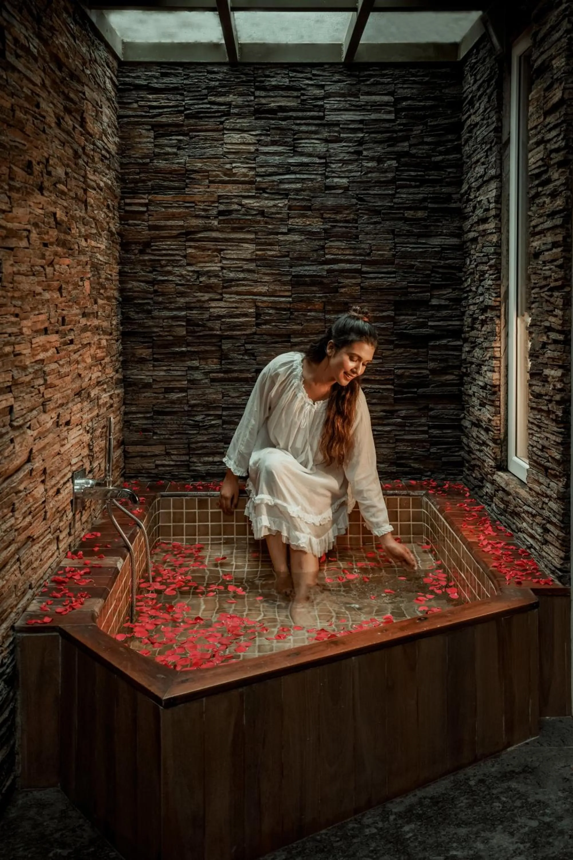 Pool view in Kuruva Island Resort And Spa - By KABINI BREEZE