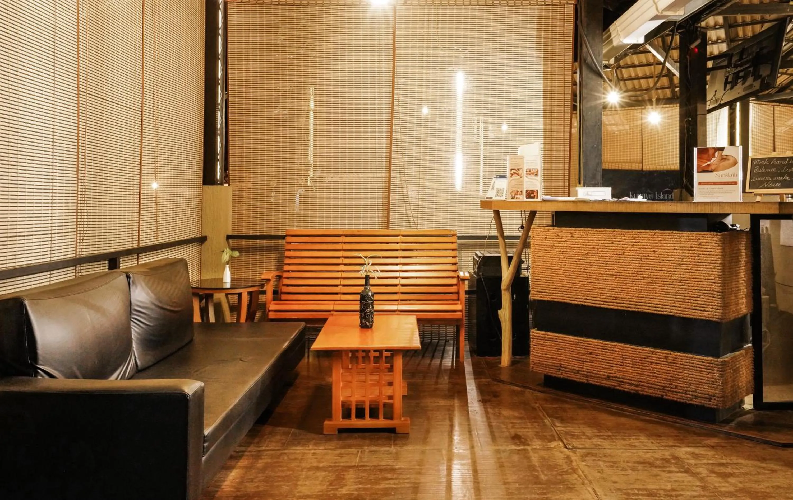 Seating area in Kuruva Island Resort And Spa - By KABINI BREEZE