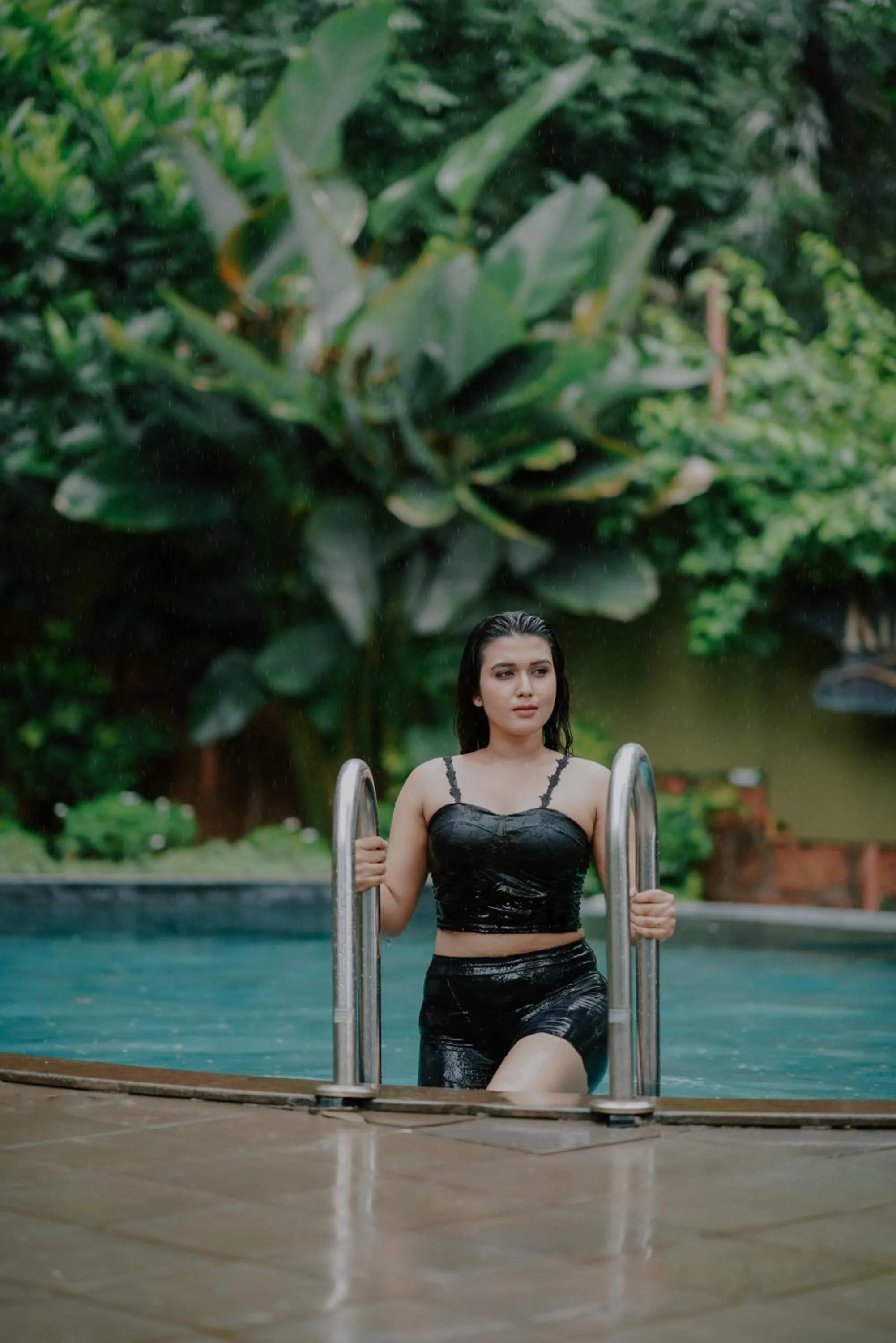 Swimming pool in Kuruva Island Resort And Spa - By KABINI BREEZE