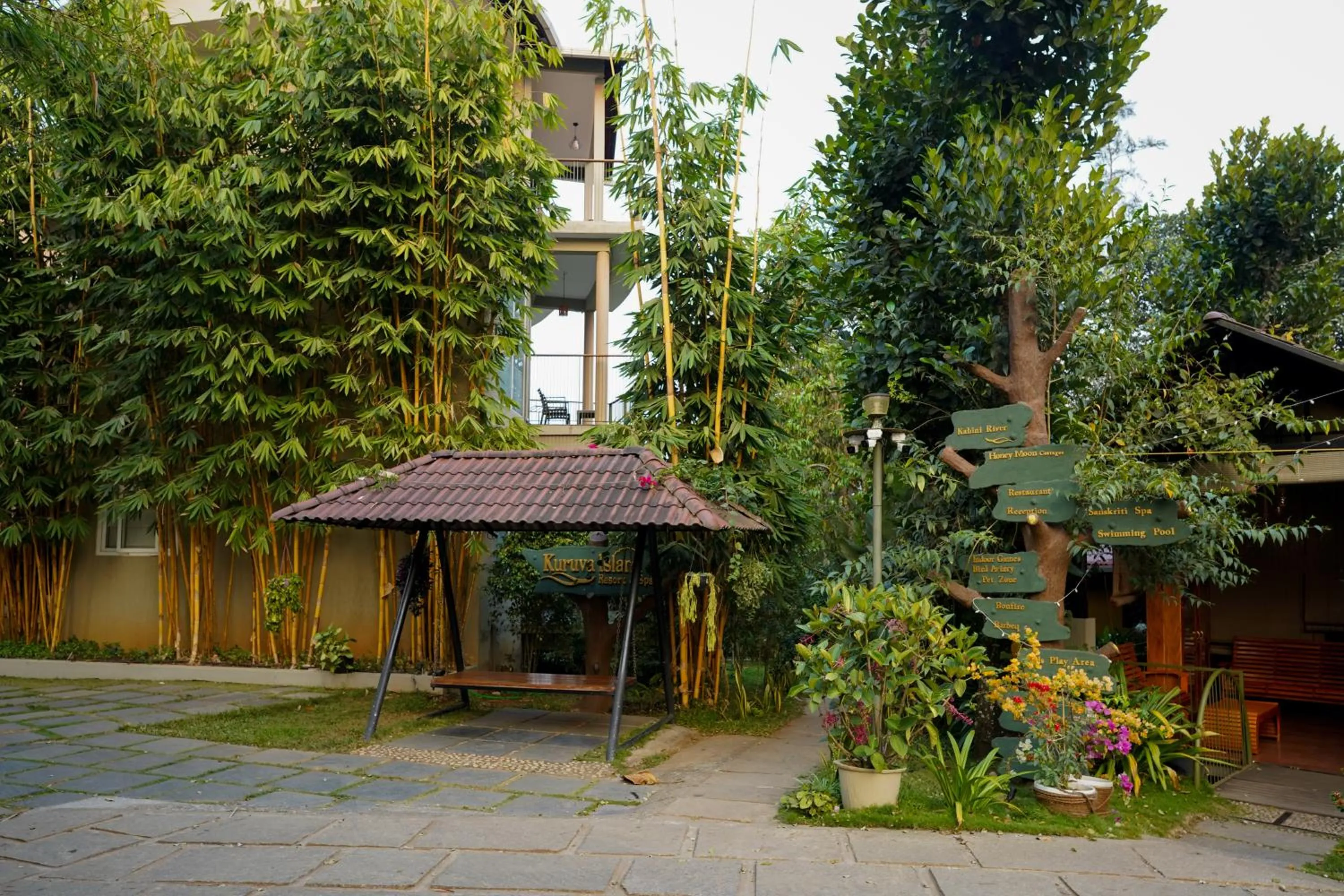 Garden in Kuruva Island Resort And Spa - By KABINI BREEZE