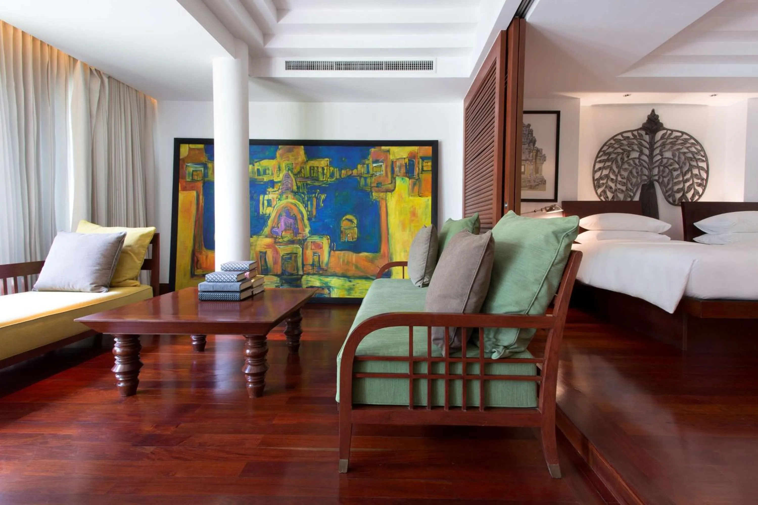 Photo of the whole room, Bed in Park Hyatt Siem Reap