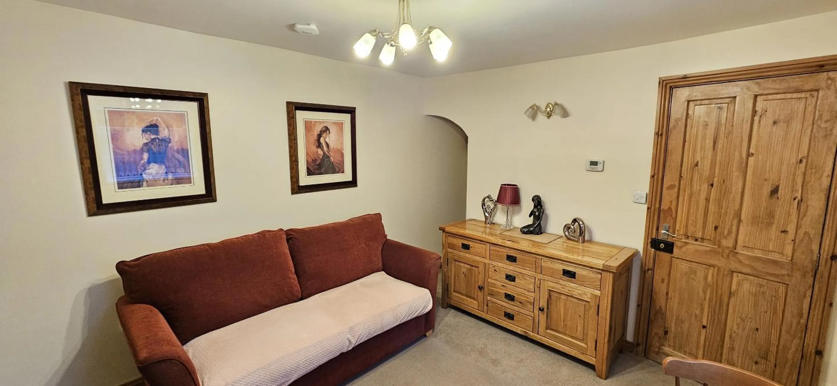 Living room in Saltburn Holidays Bluebell Cottage