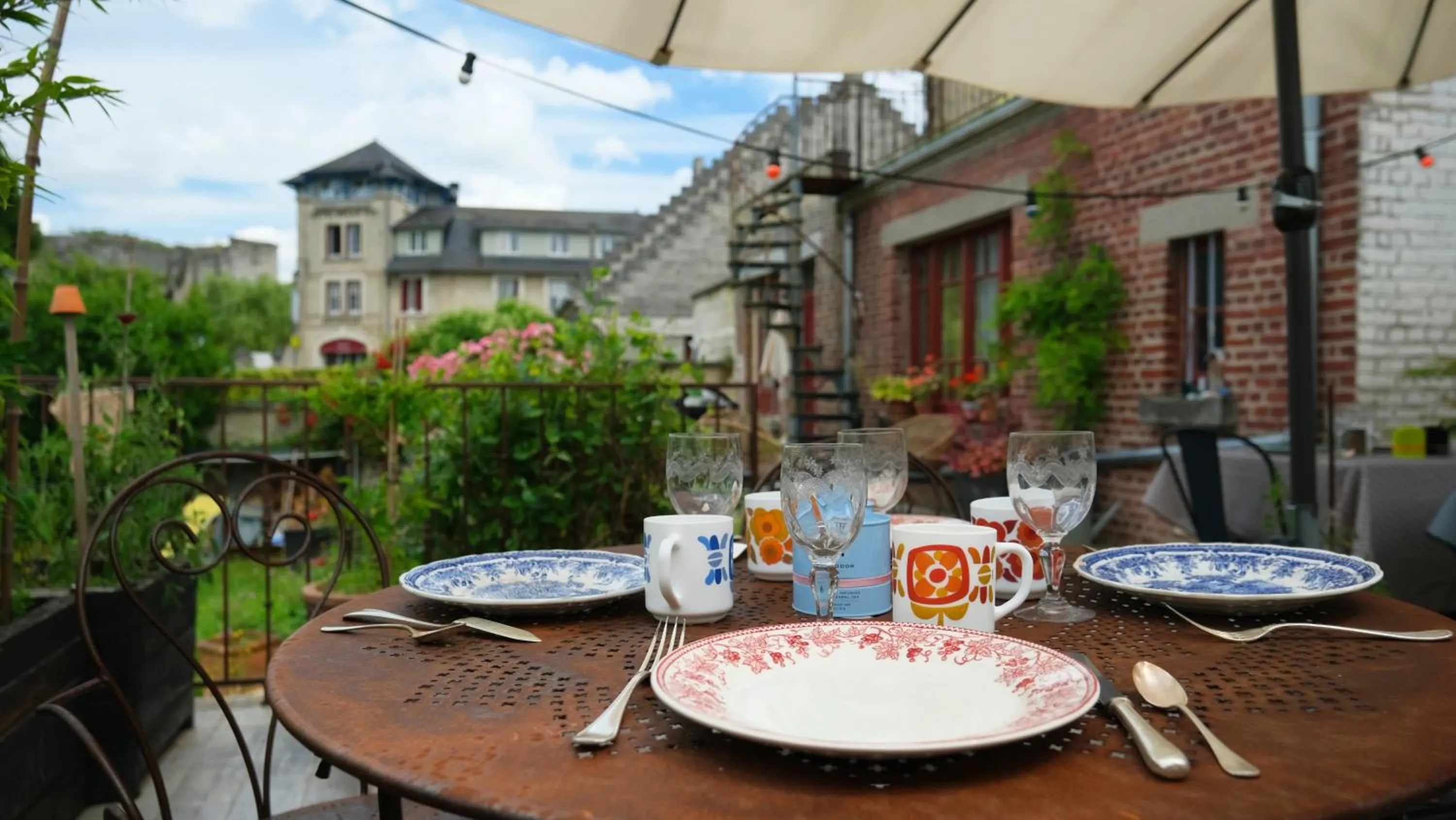 Garden in Chez Ric et Fer