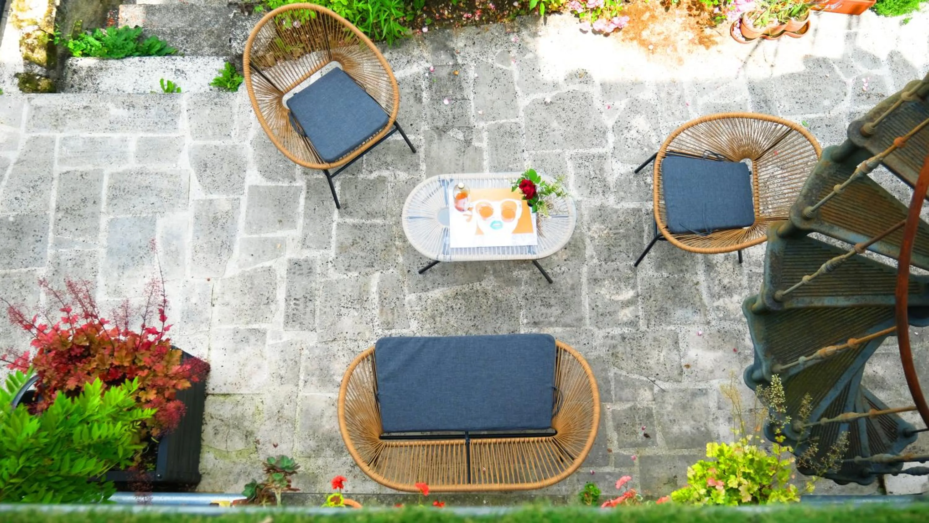 Garden in Chez Ric et Fer