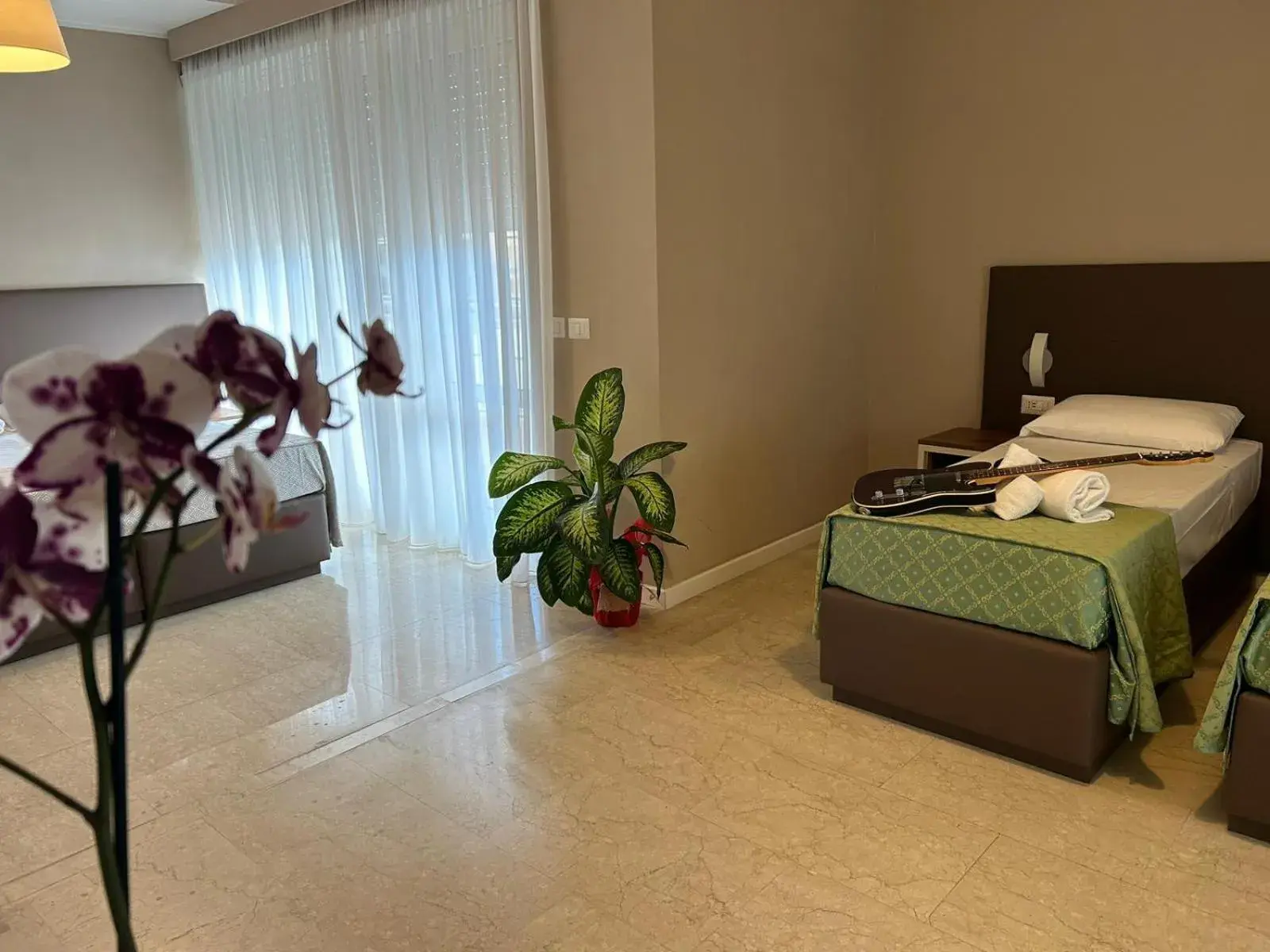 Quadruple Room with Balcony in Villa Angeli Quadruple Room with Balcony in Villa Angeli