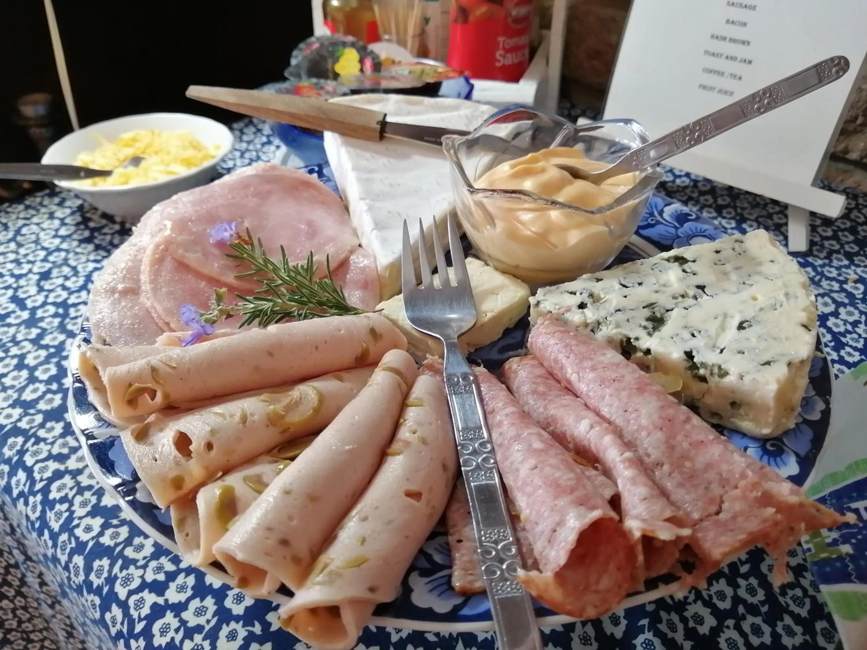 Food in Amzee Bokmakierie Guest House