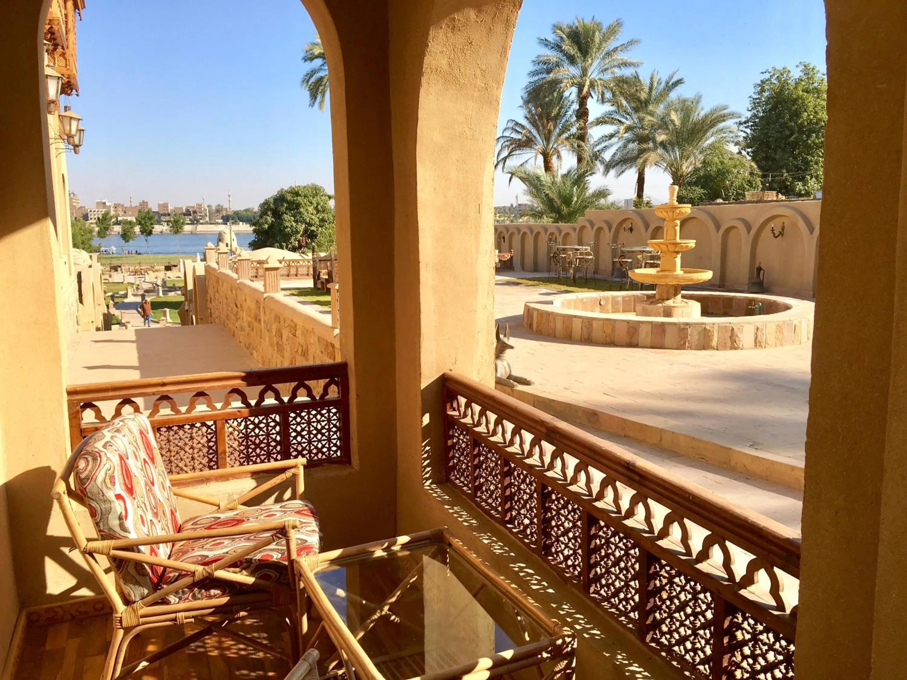 River view in Djorff Palace