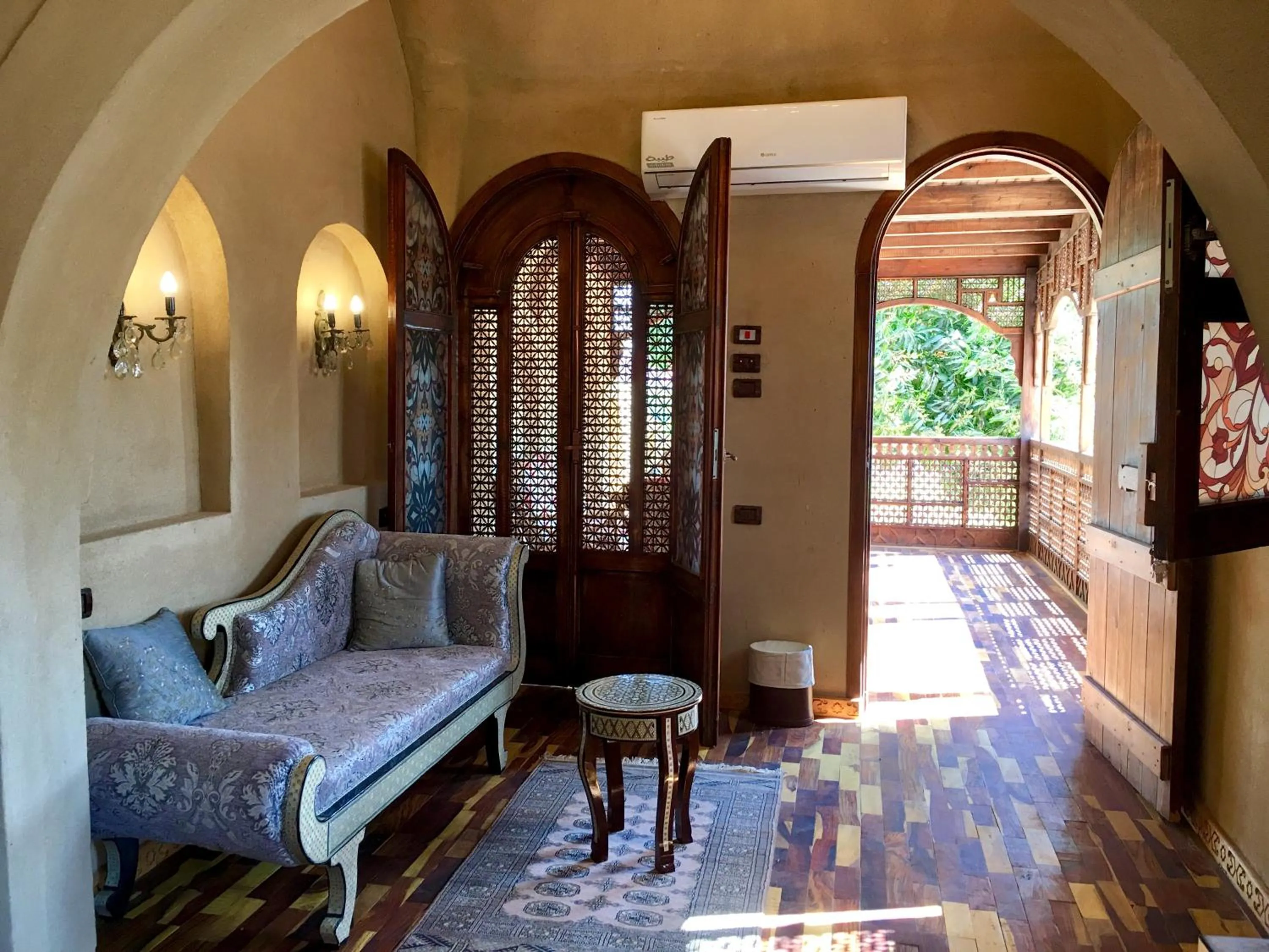 Bed in Djorff Palace