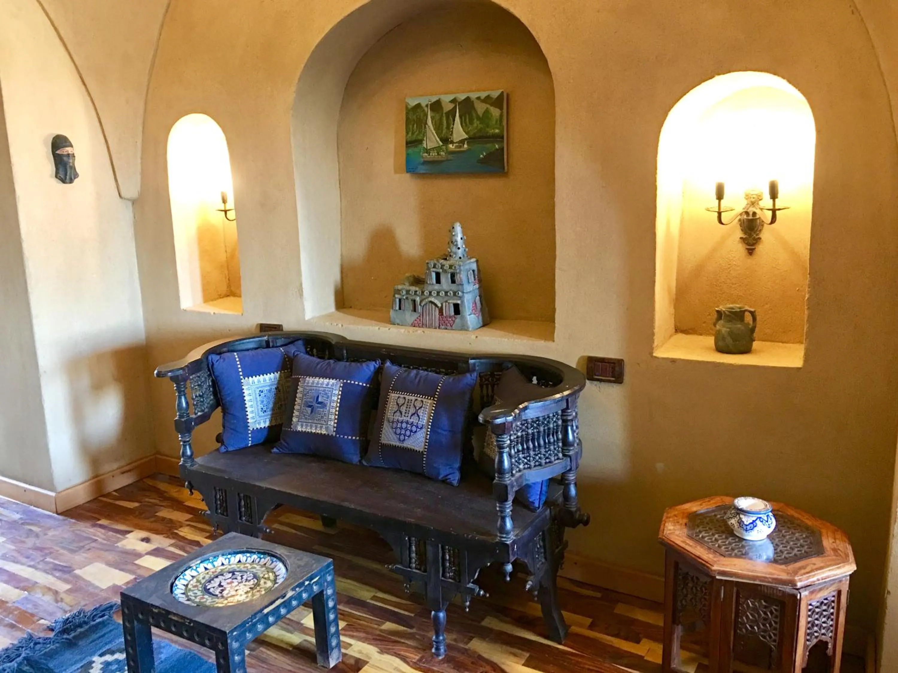 Seating area in Djorff Palace
