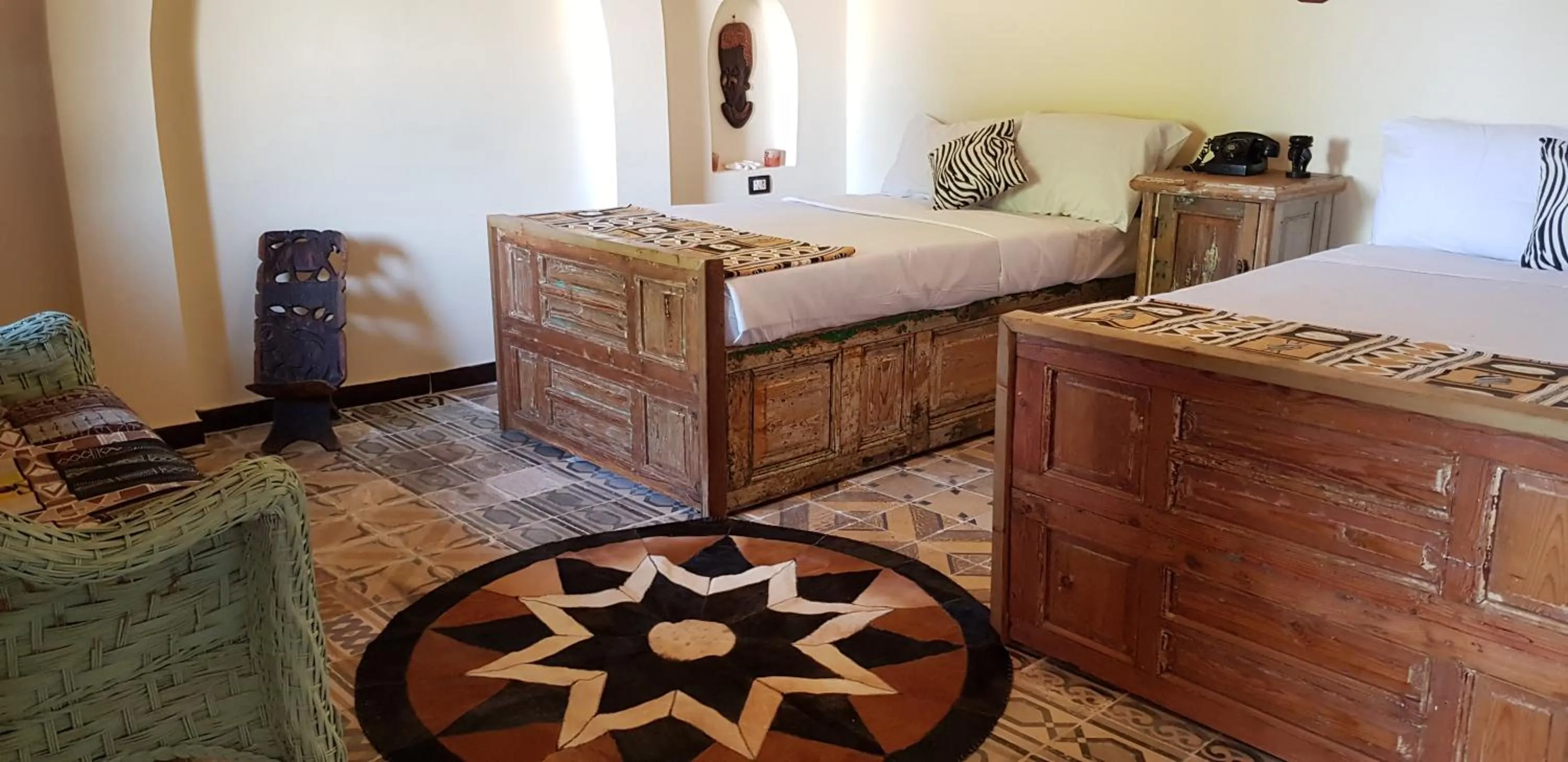 Bed in Djorff Palace