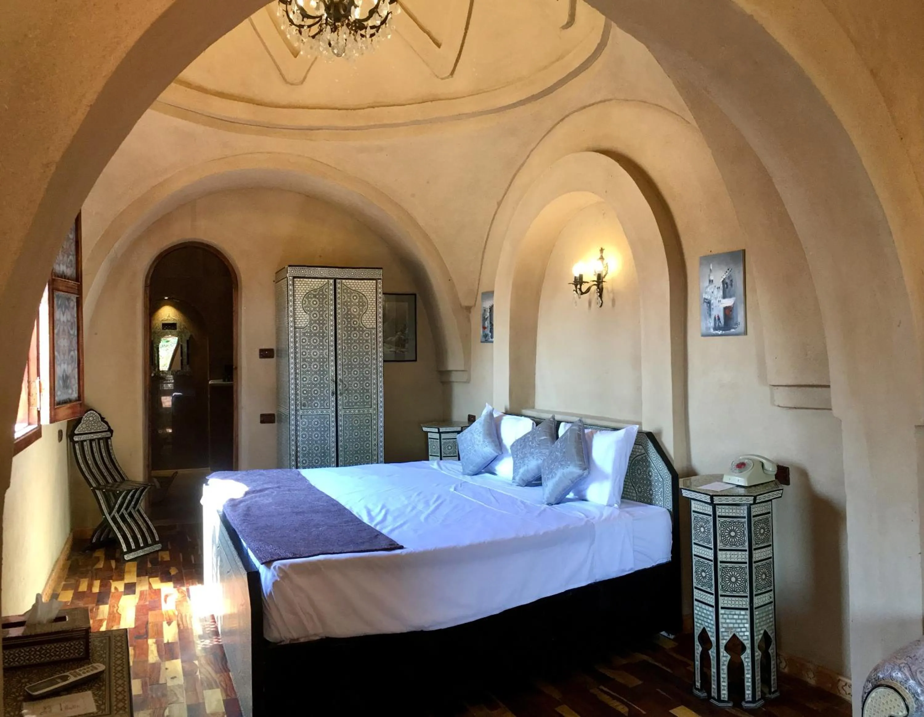 Bed in Djorff Palace