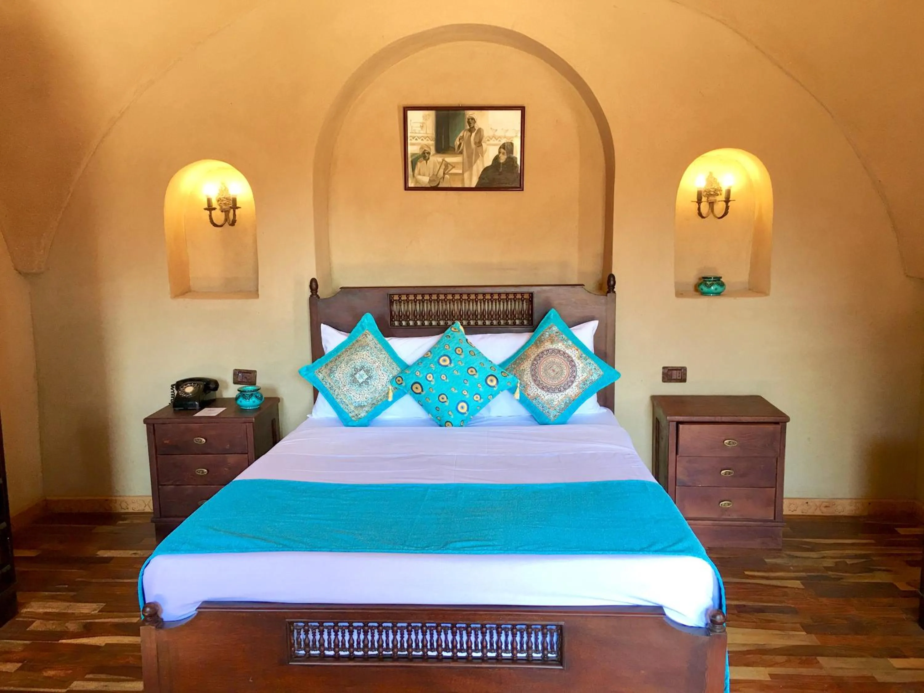 Bed in Djorff Palace