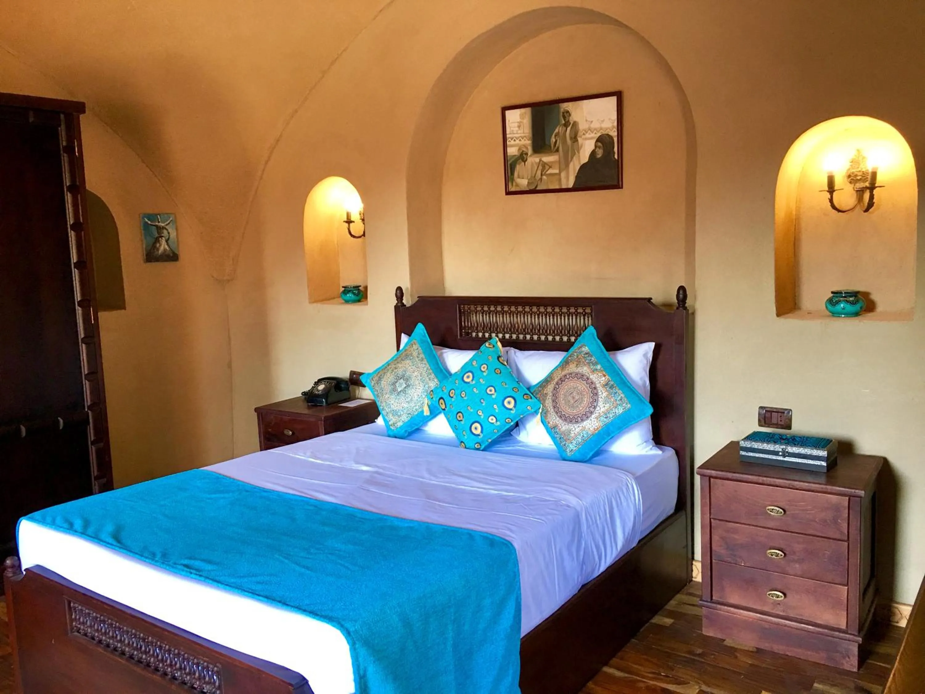 Bed in Djorff Palace