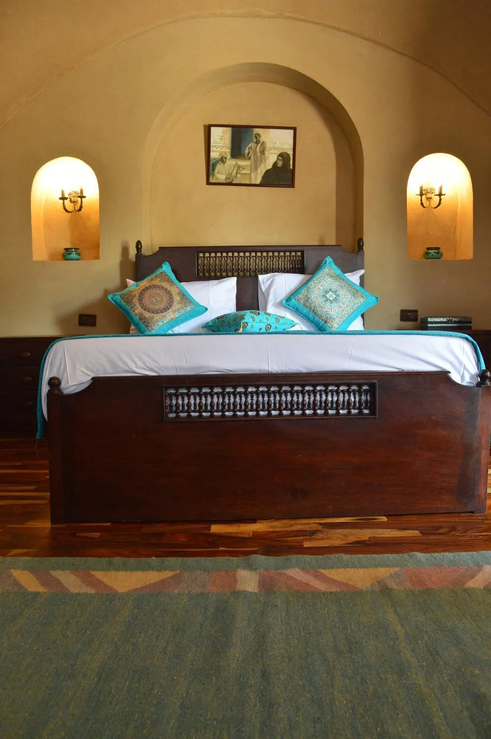 Bed in Djorff Palace