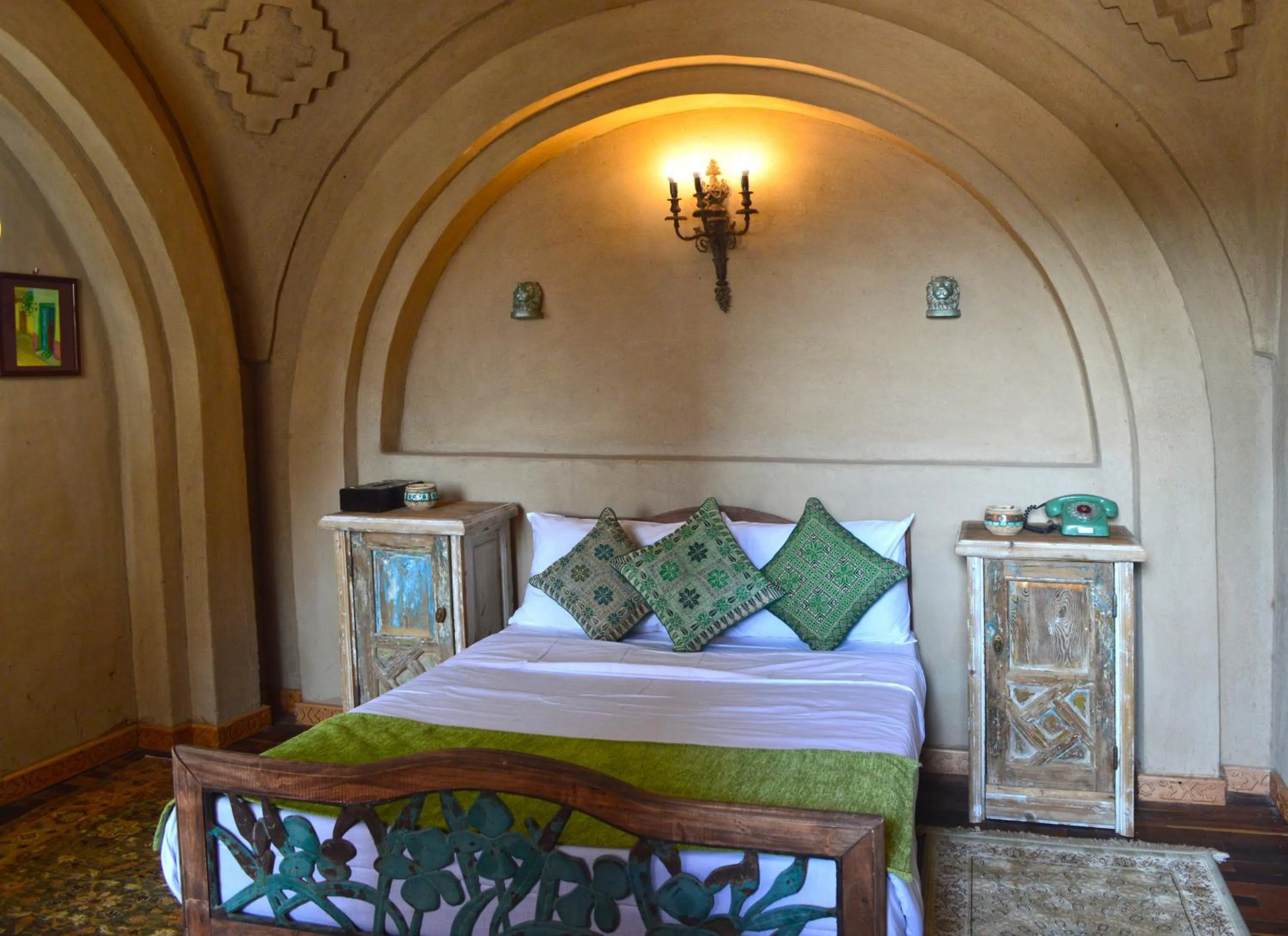 Bed in Djorff Palace