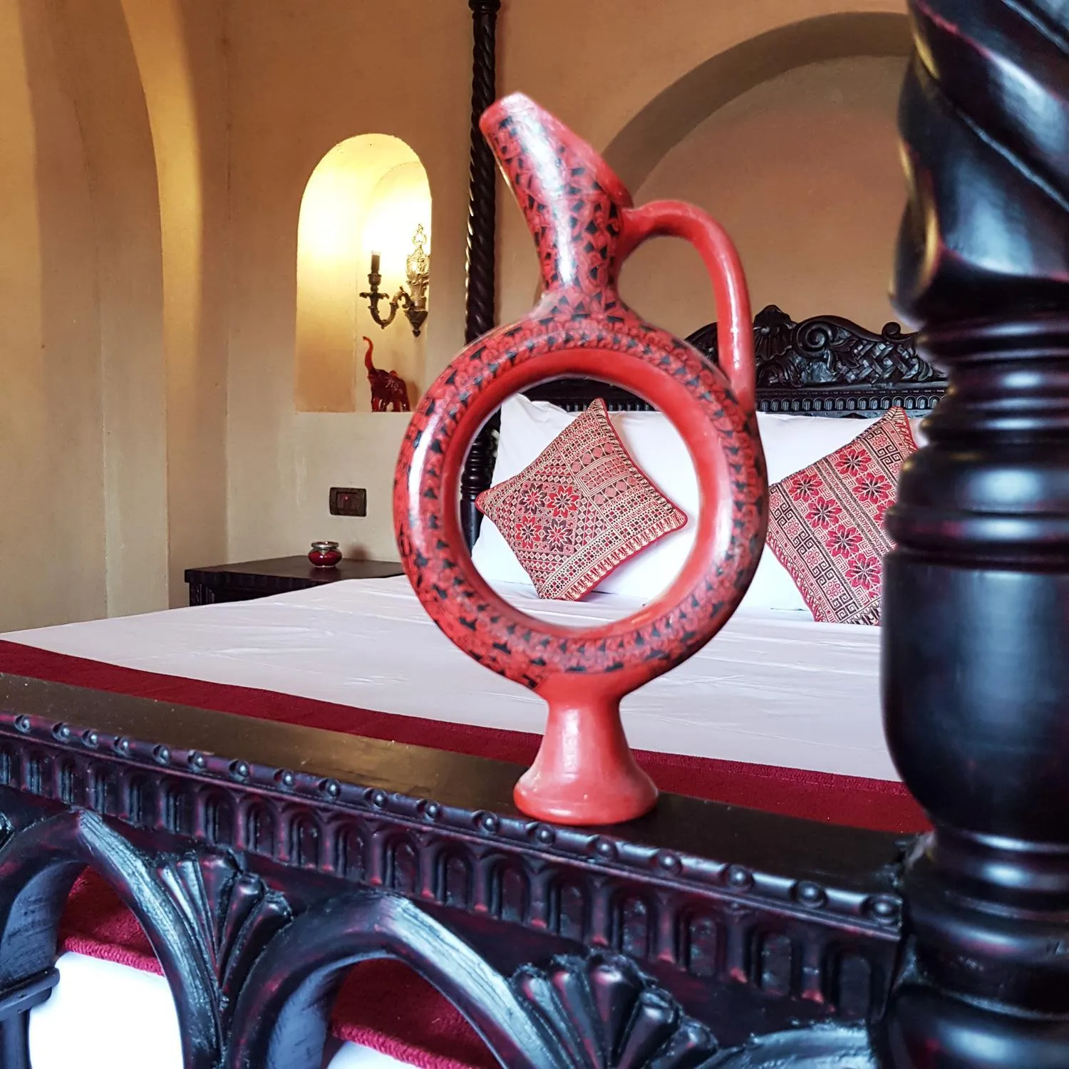 Bed in Djorff Palace