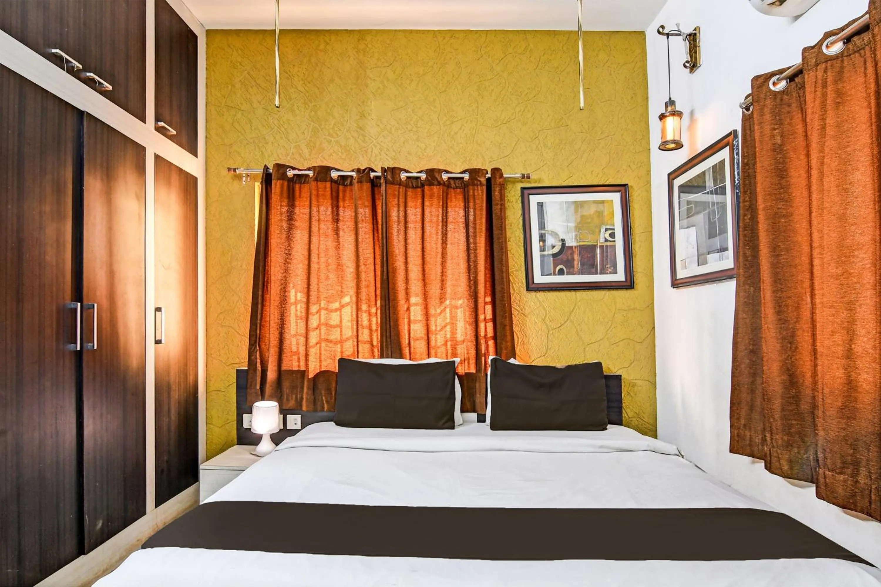 Bedroom in Hotel O Home Bm-x