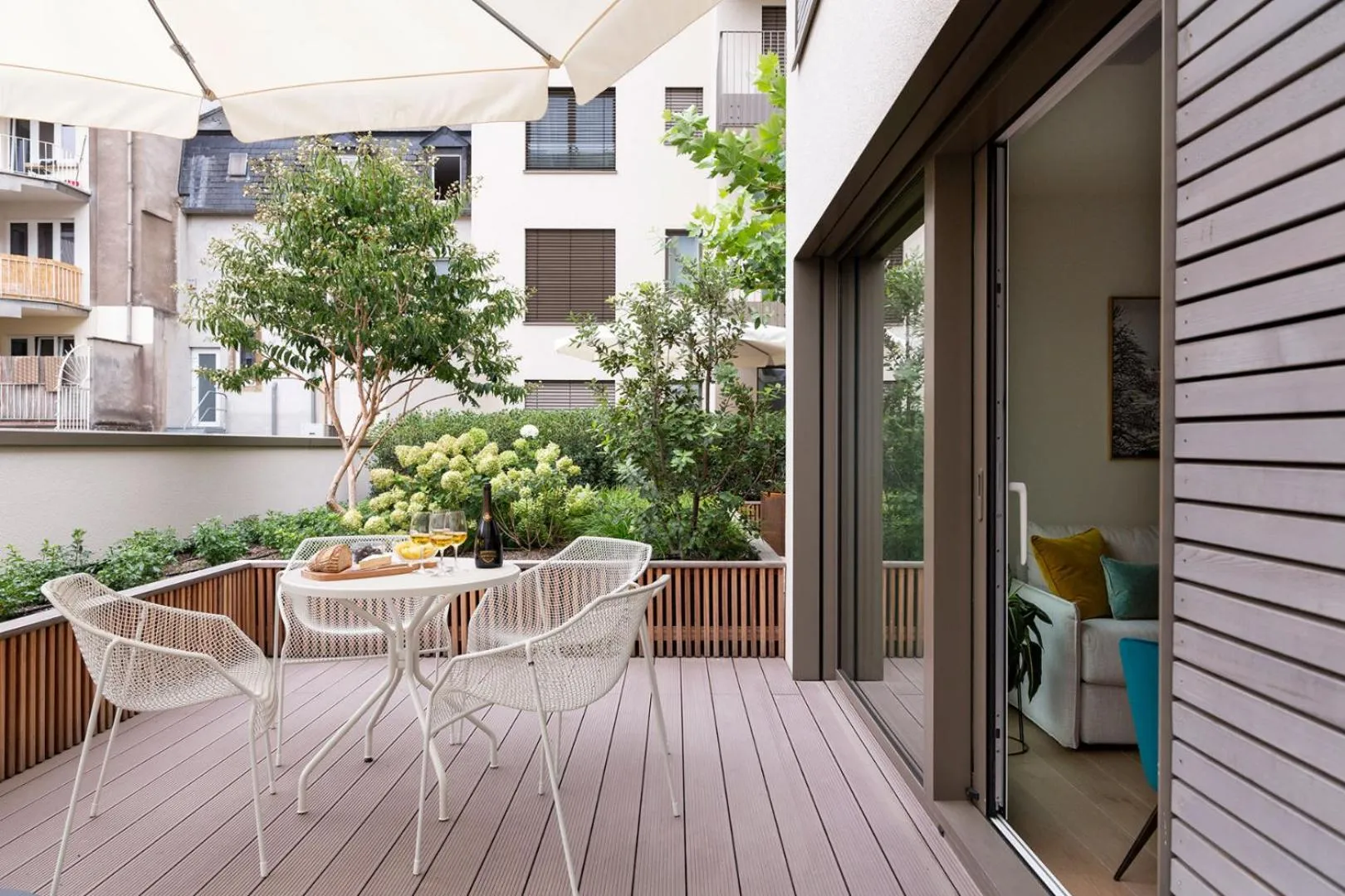 Patio in The Central City - Luxury Serviced Residence