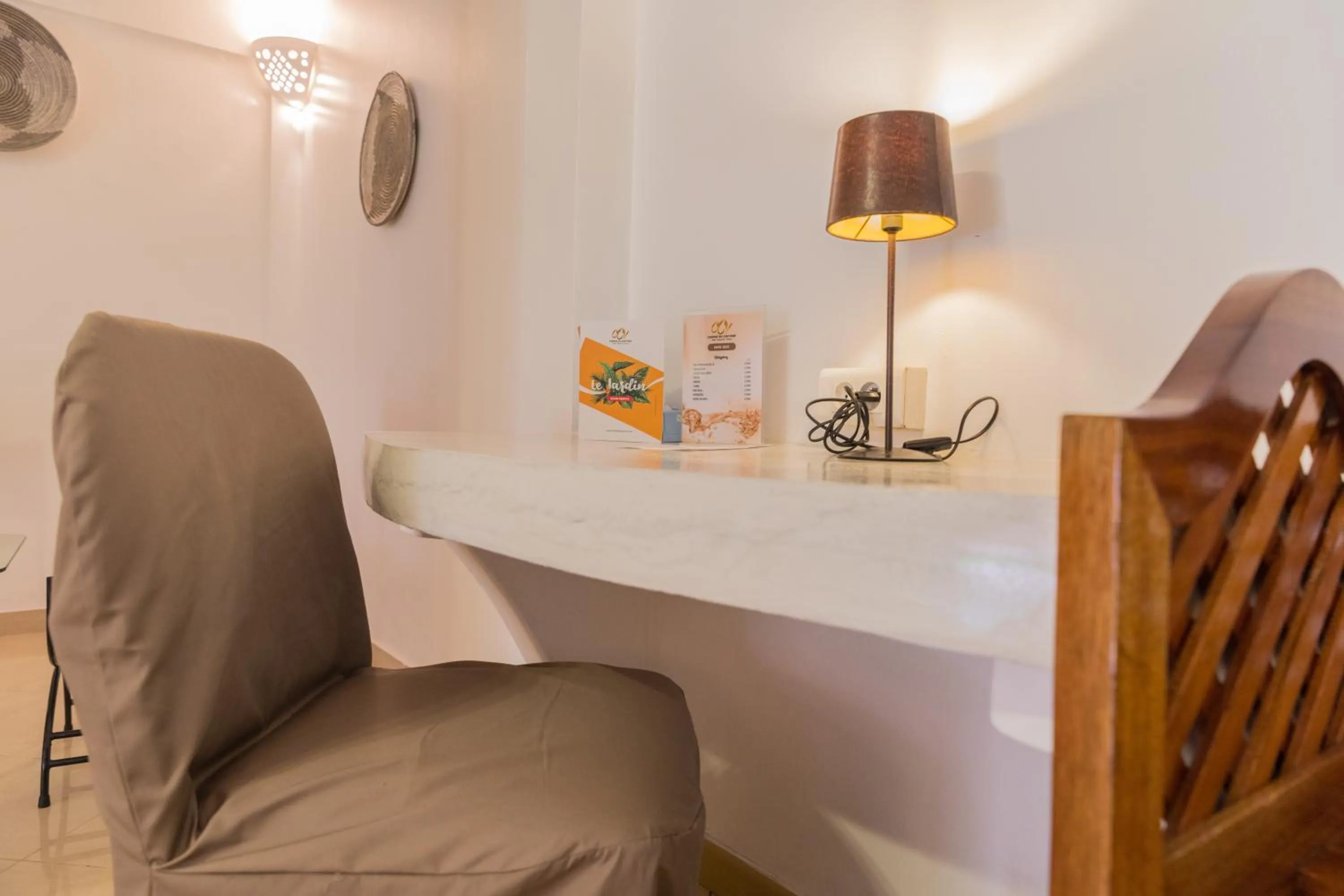 Seating area in Airport Hotel Casino du Cap-vert