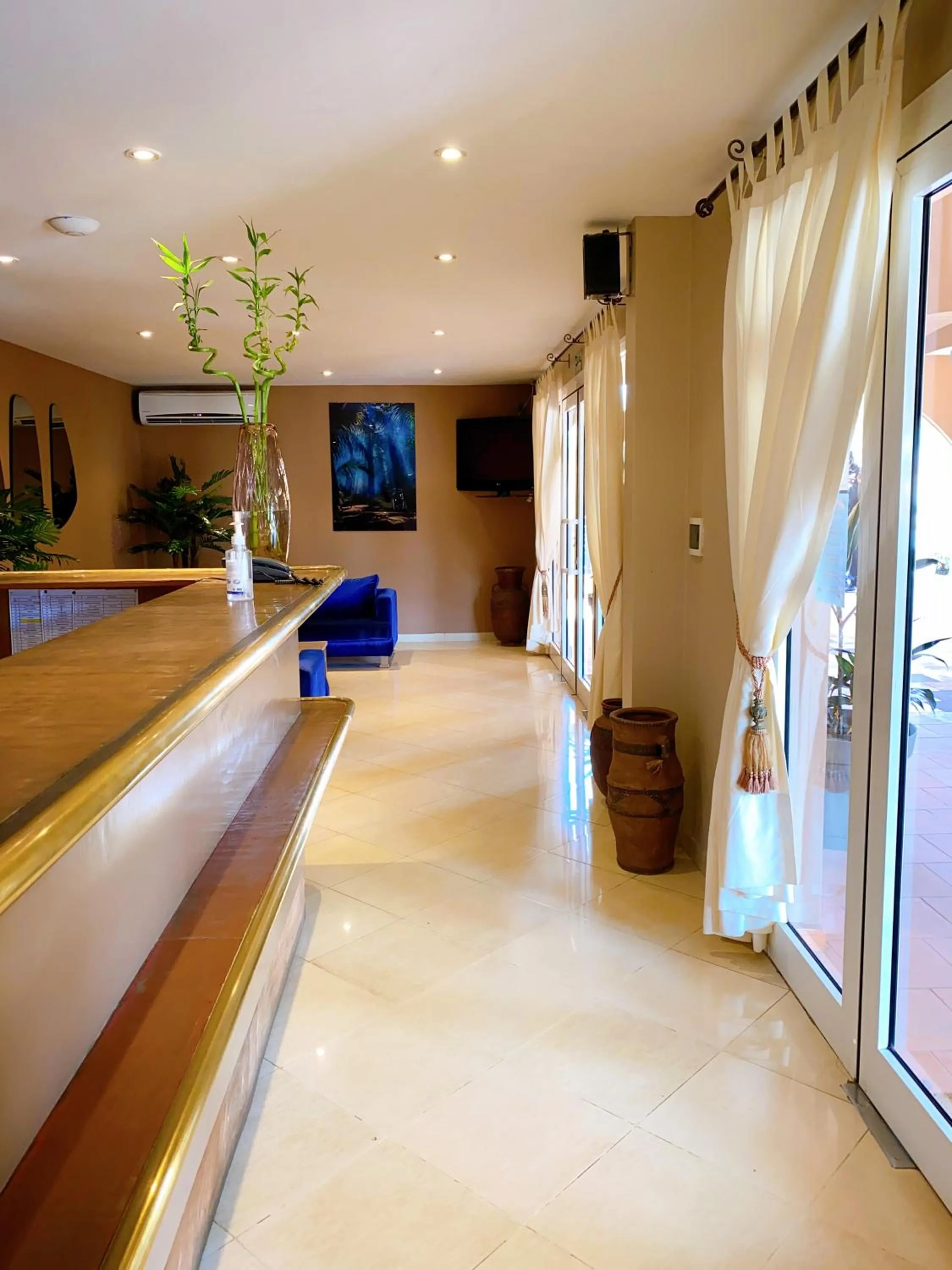 Living room in Airport Hotel Casino du Cap-vert