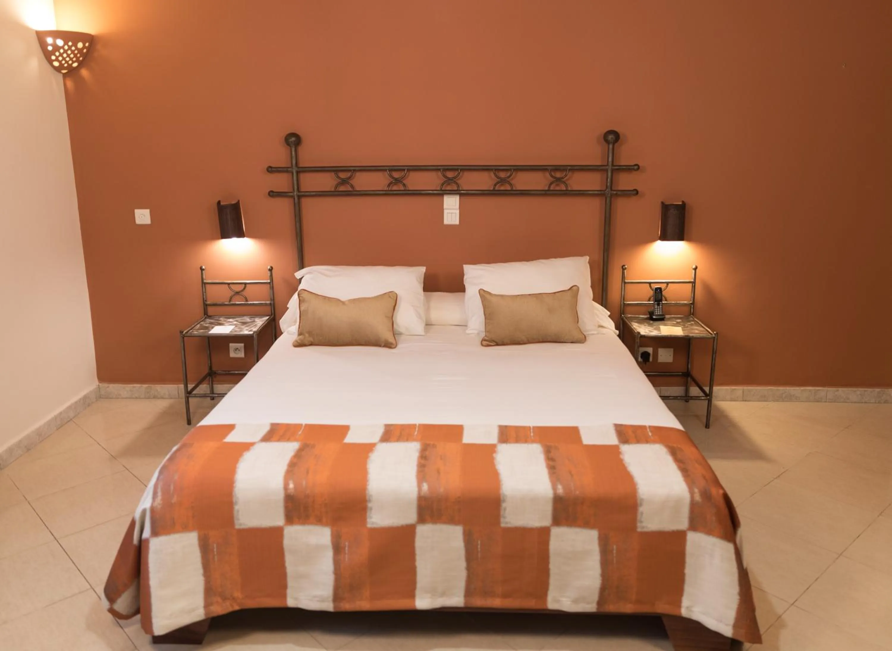 Bed in Airport Hotel Casino du Cap-vert