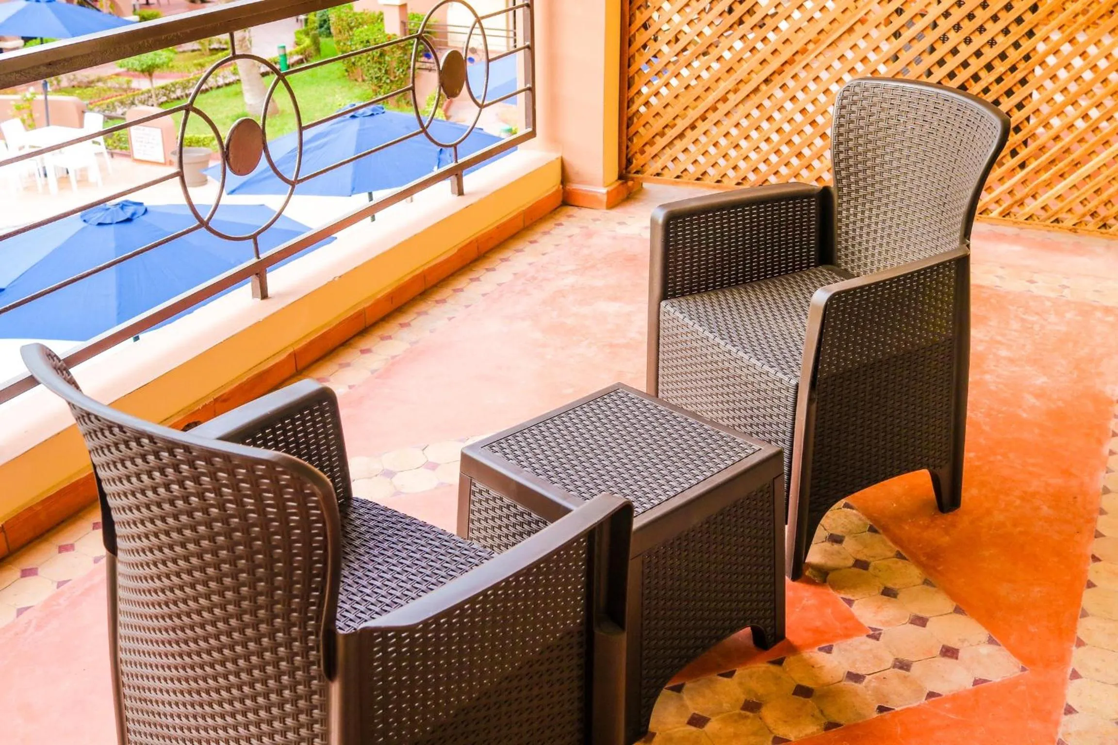 Balcony/Terrace in Airport Hotel Casino du Cap-vert