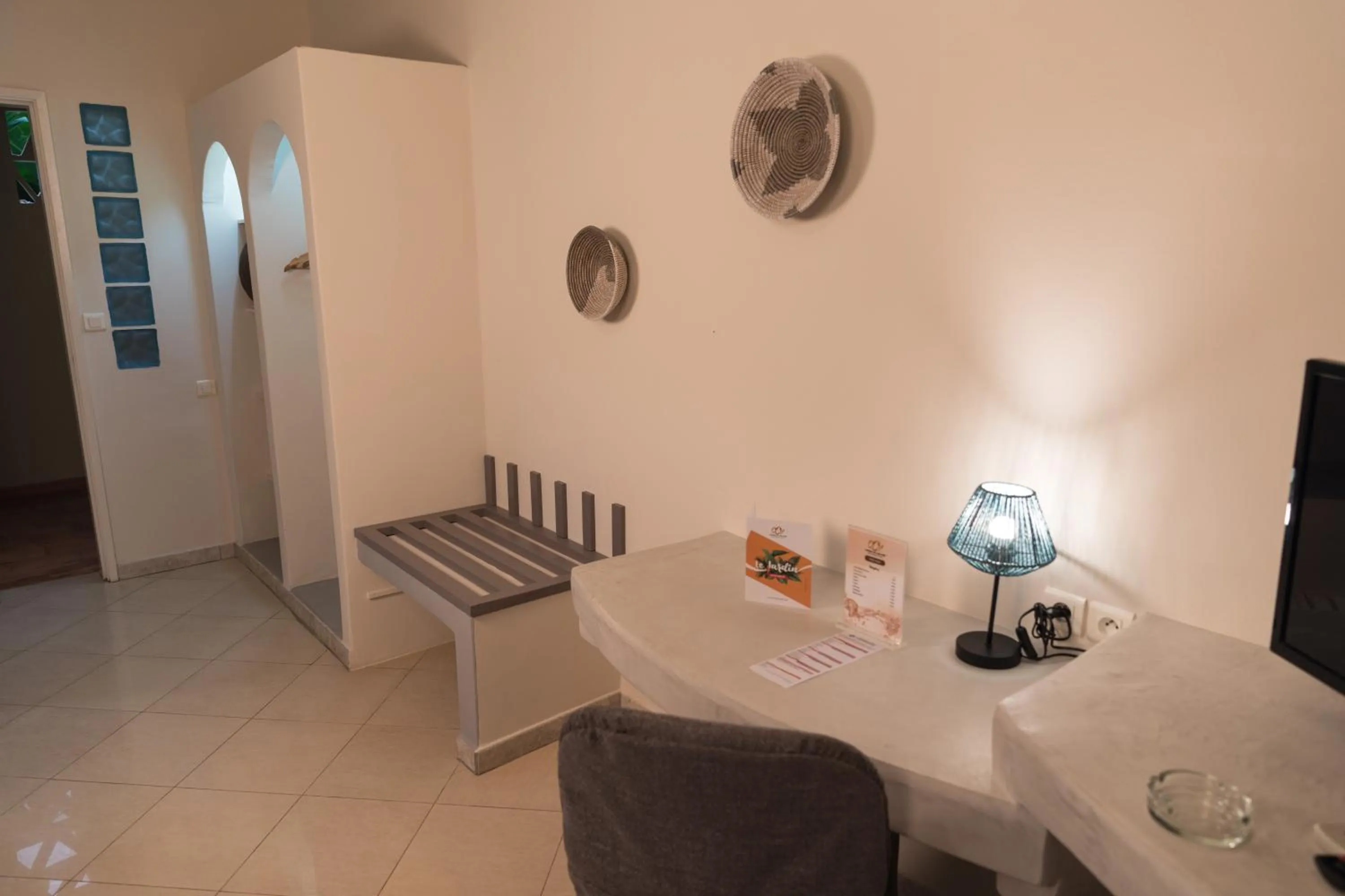 Seating area in Airport Hotel Casino du Cap-vert