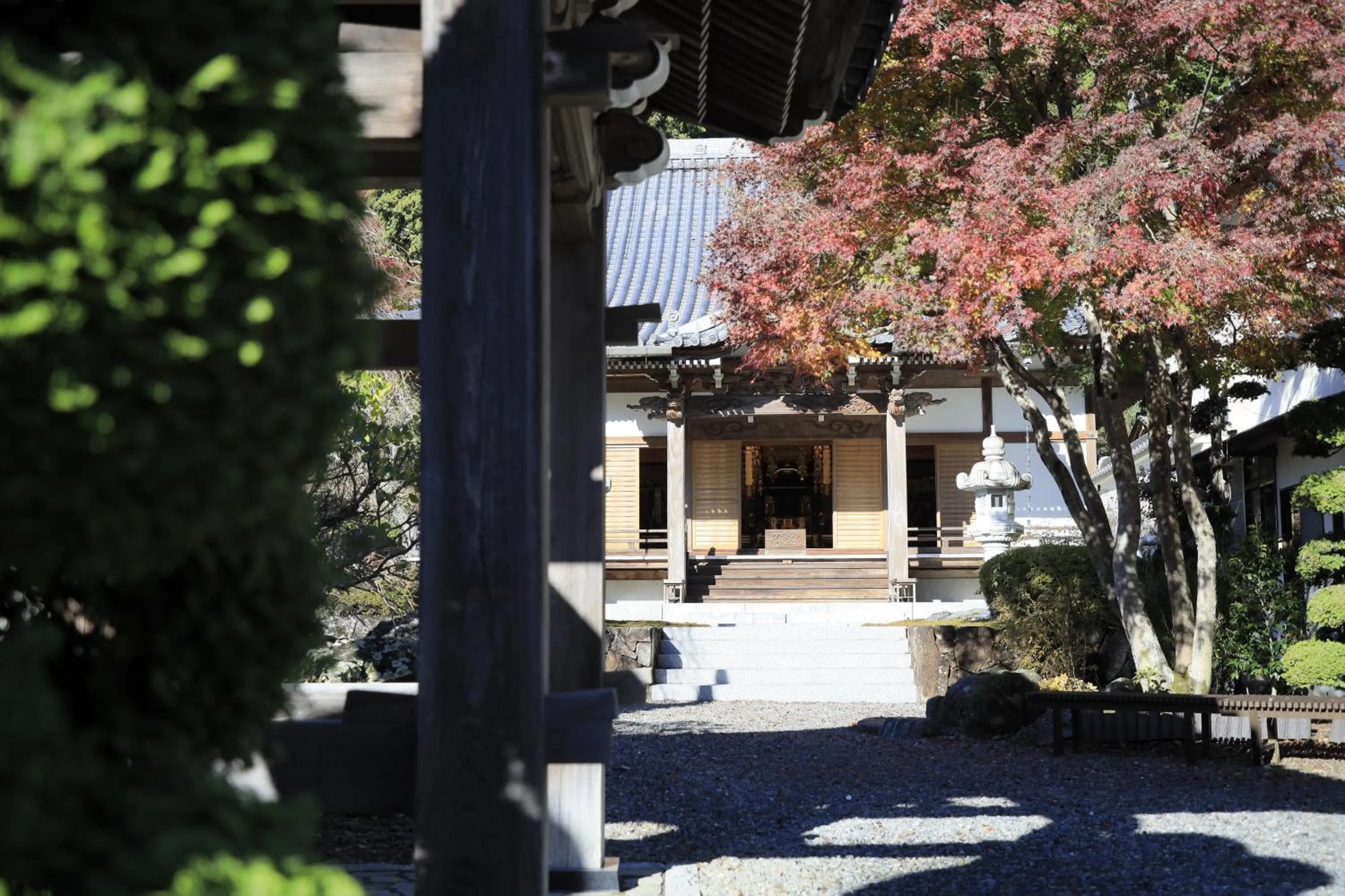 Property building in 宿坊 端場坊｜Temple Hotel Habanobo