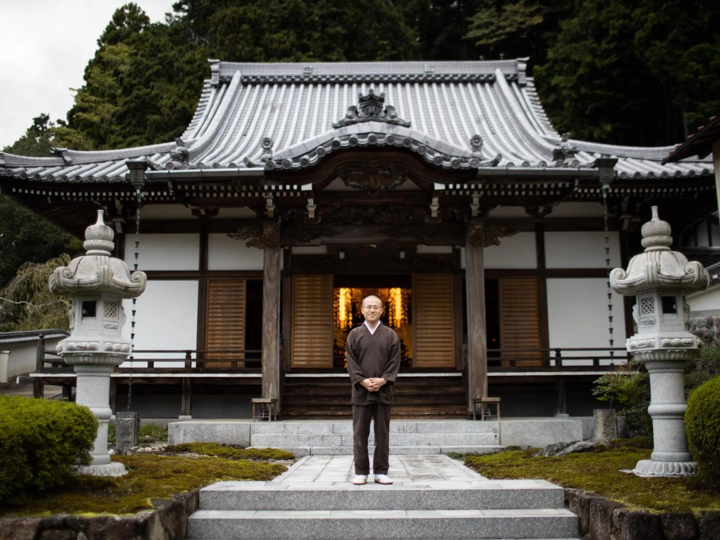 Property building in 宿坊 端場坊｜Temple Hotel Habanobo