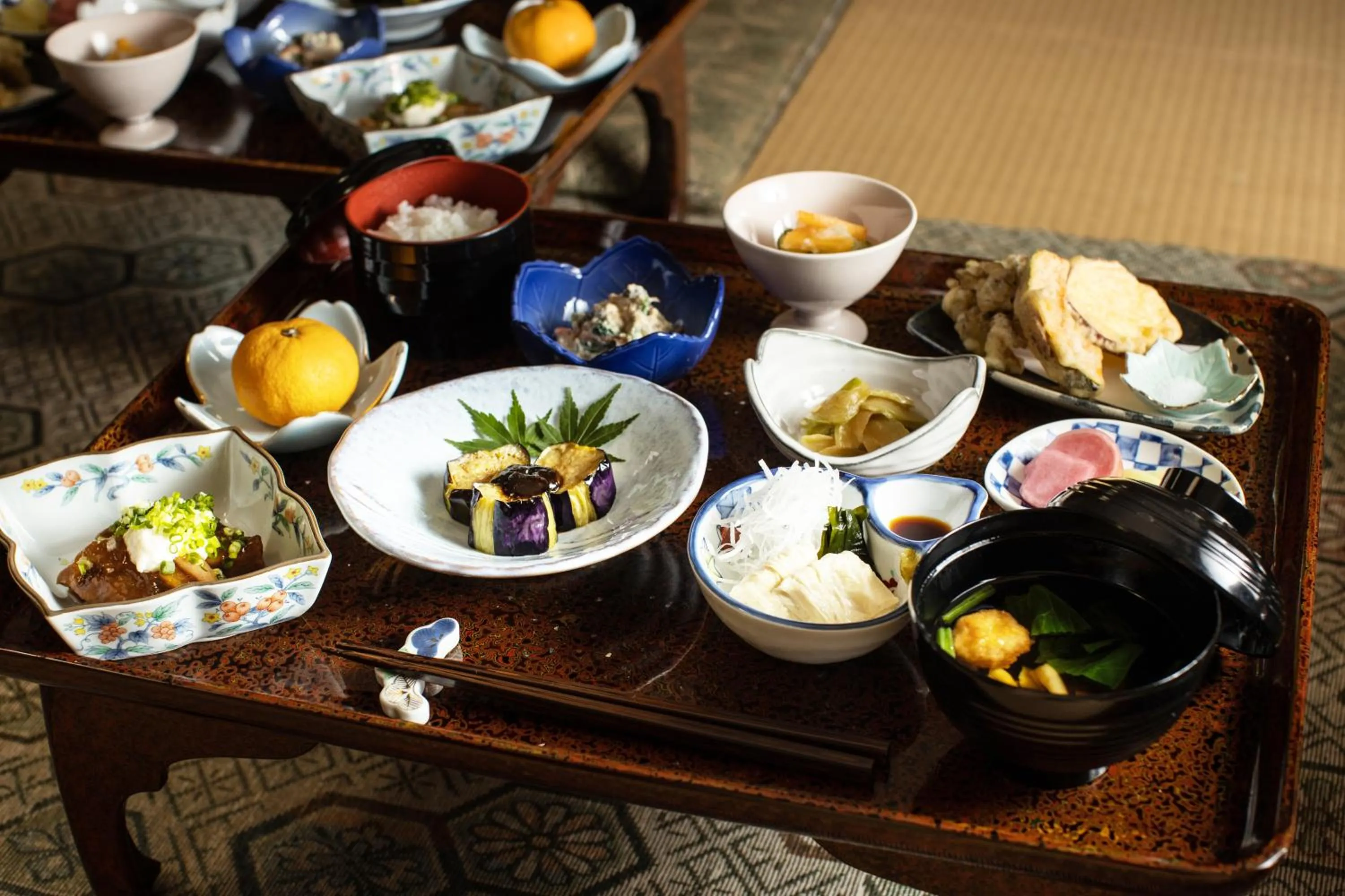 Food in 宿坊 端場坊｜Temple Hotel Habanobo