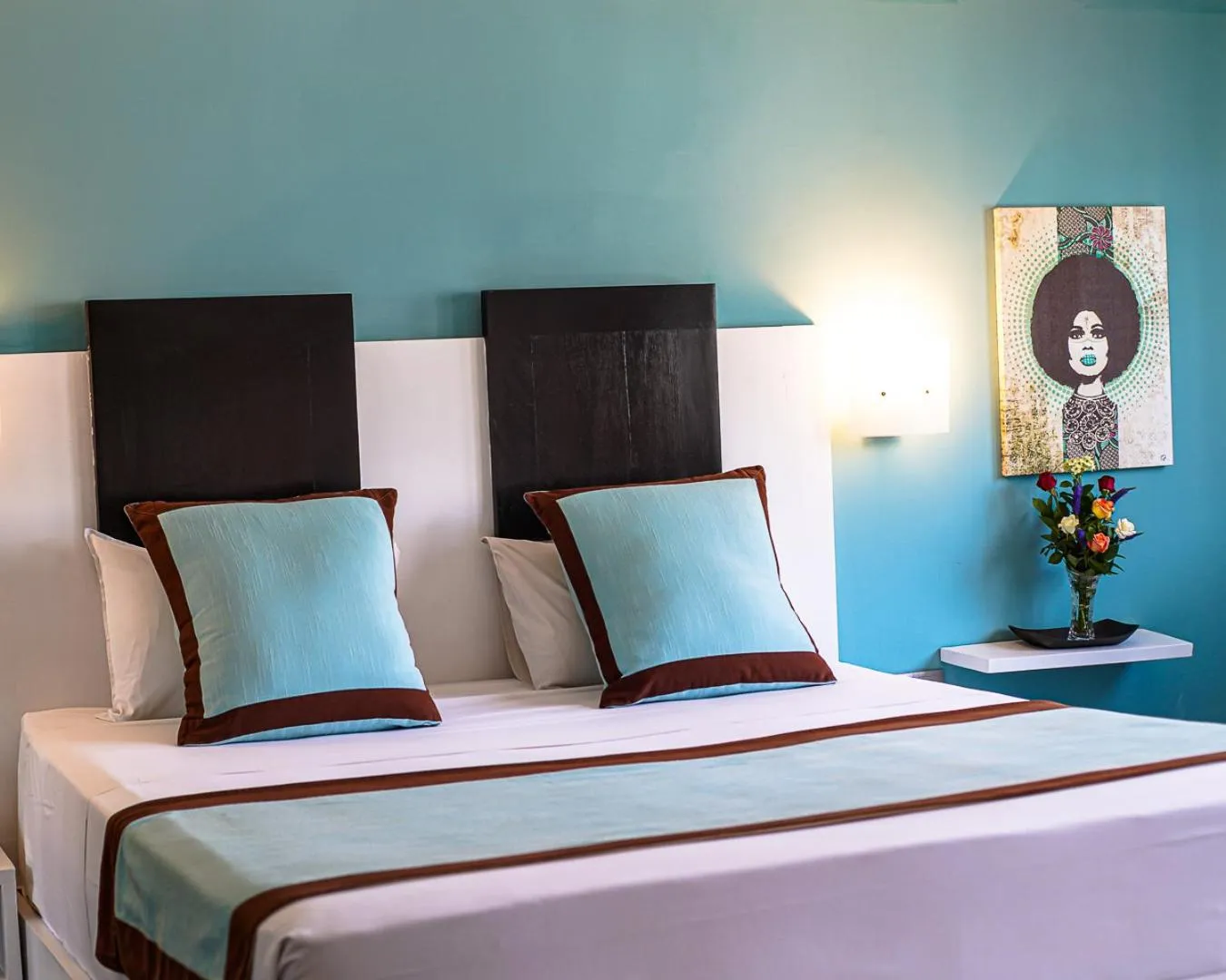 Bed in Café de Rome