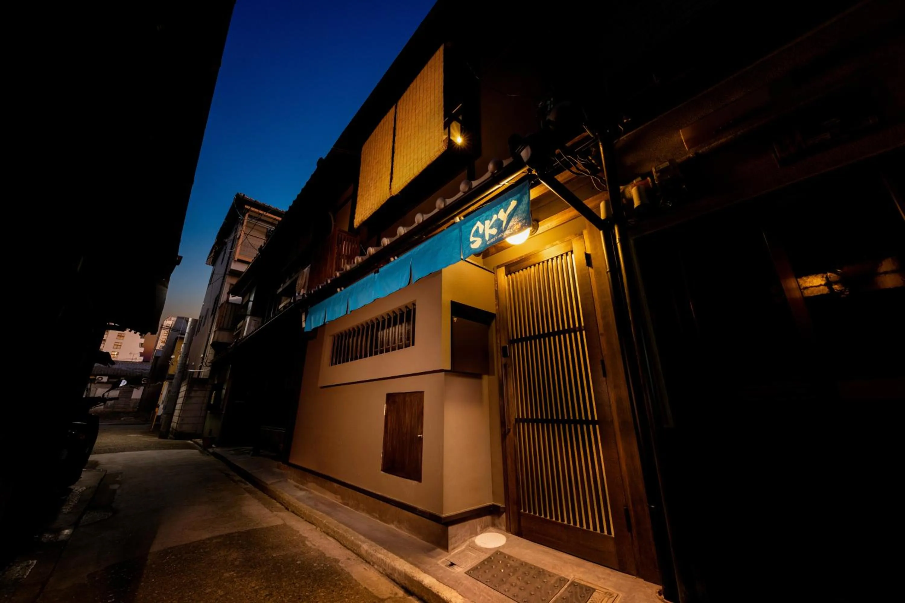 Facade/entrance in SKY KYOTO