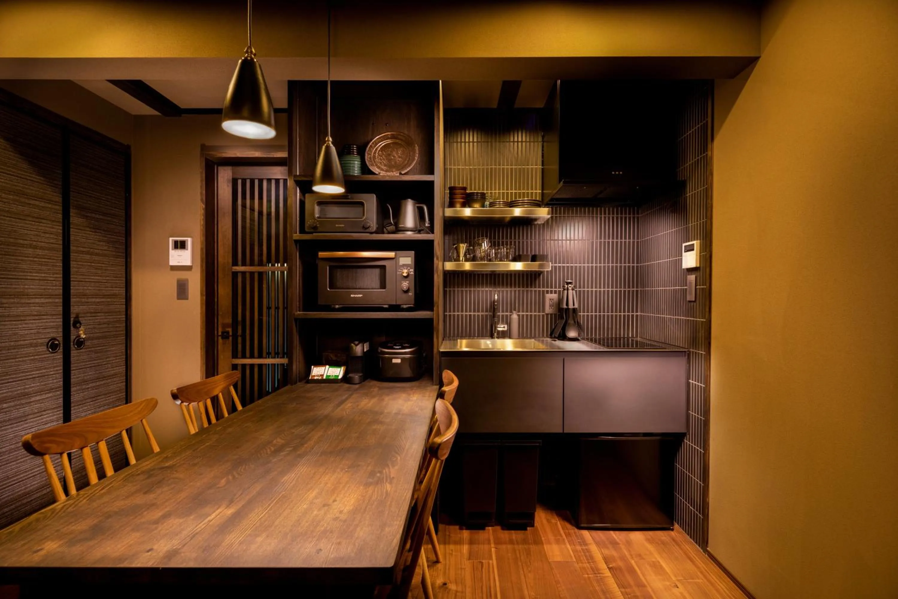 Dining area in SKY KYOTO