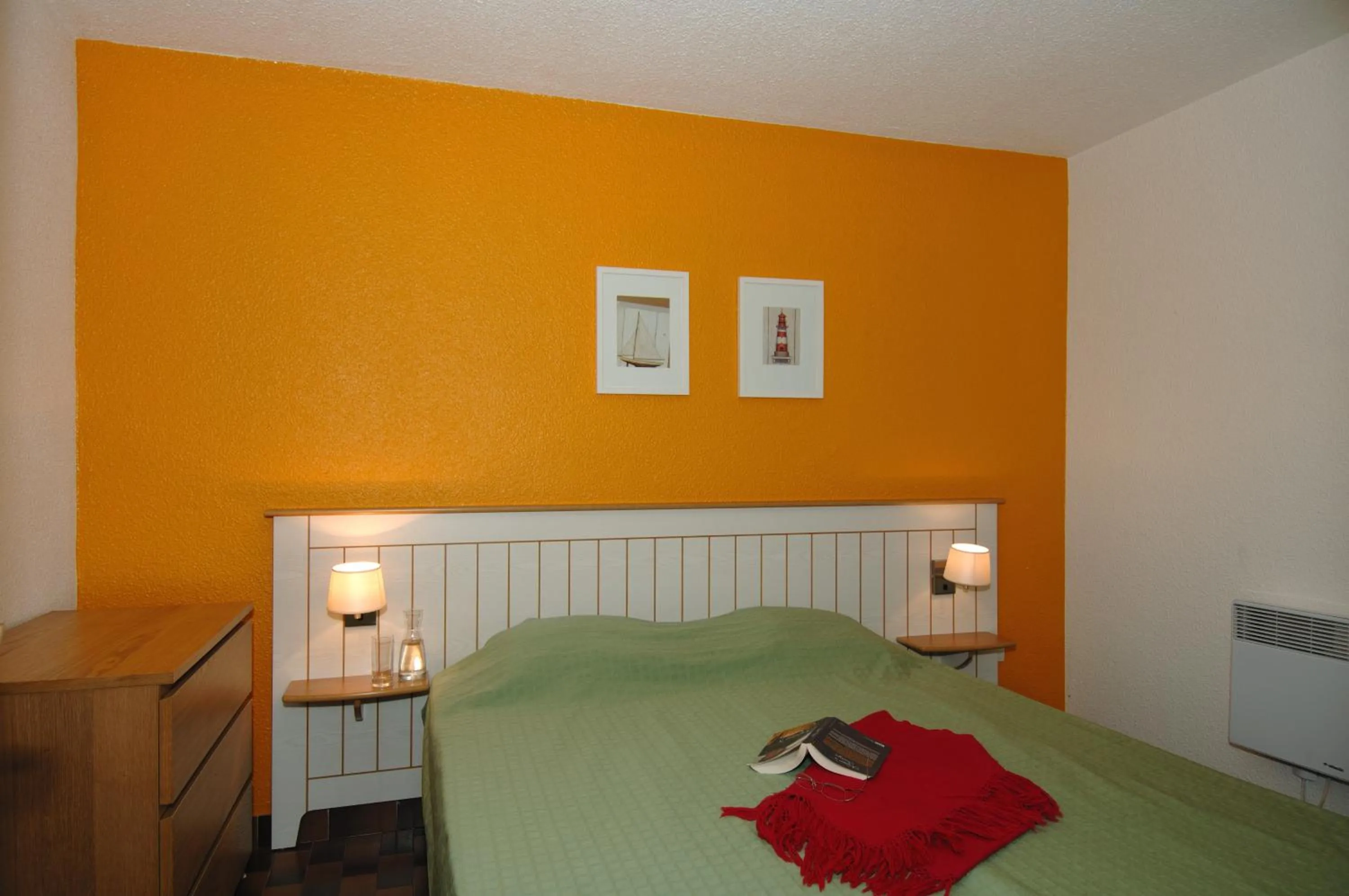 Bedroom, Bed in Résidence Odalys Saint Loup