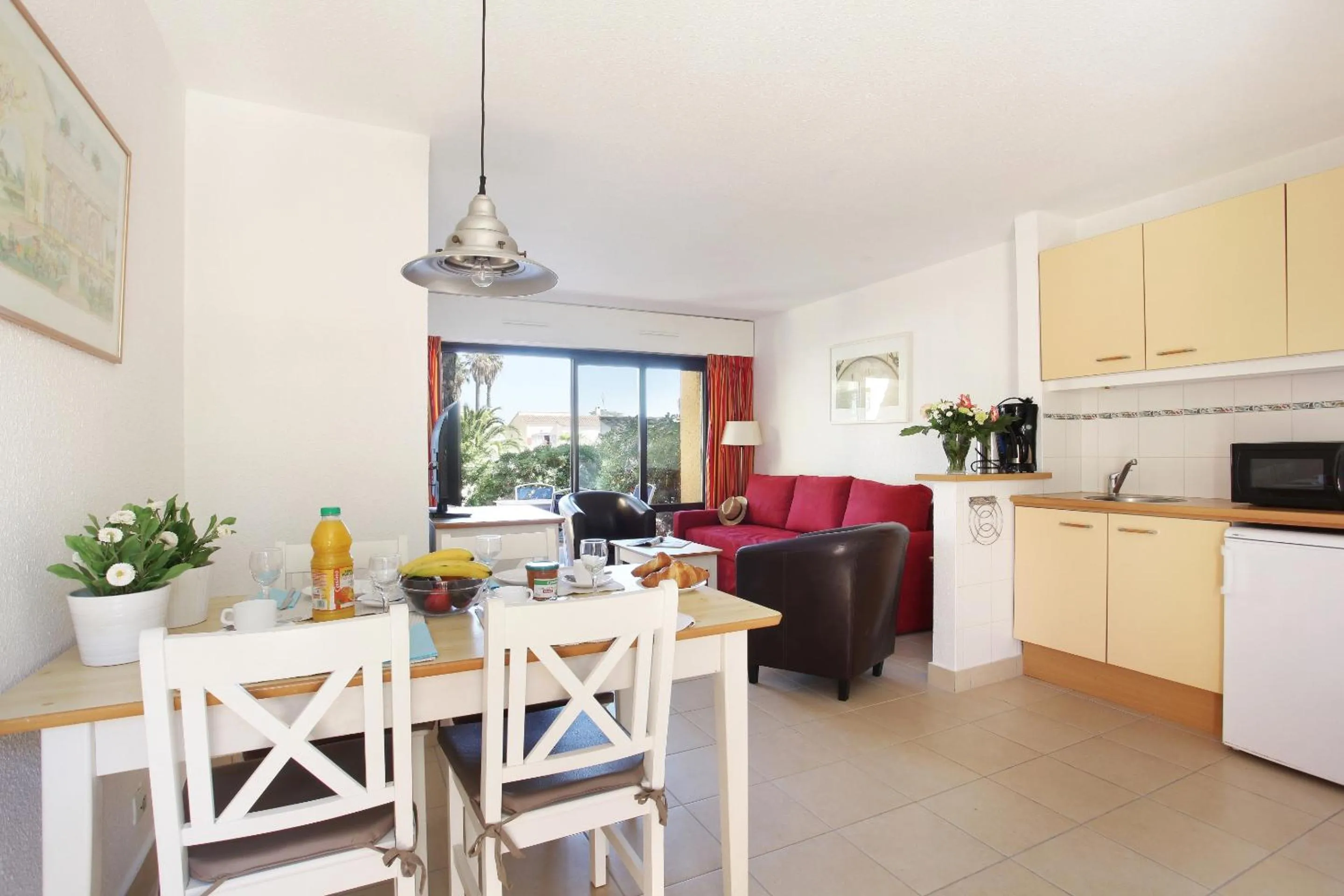 Kitchen or kitchenette in Résidence Odalys Saint Loup