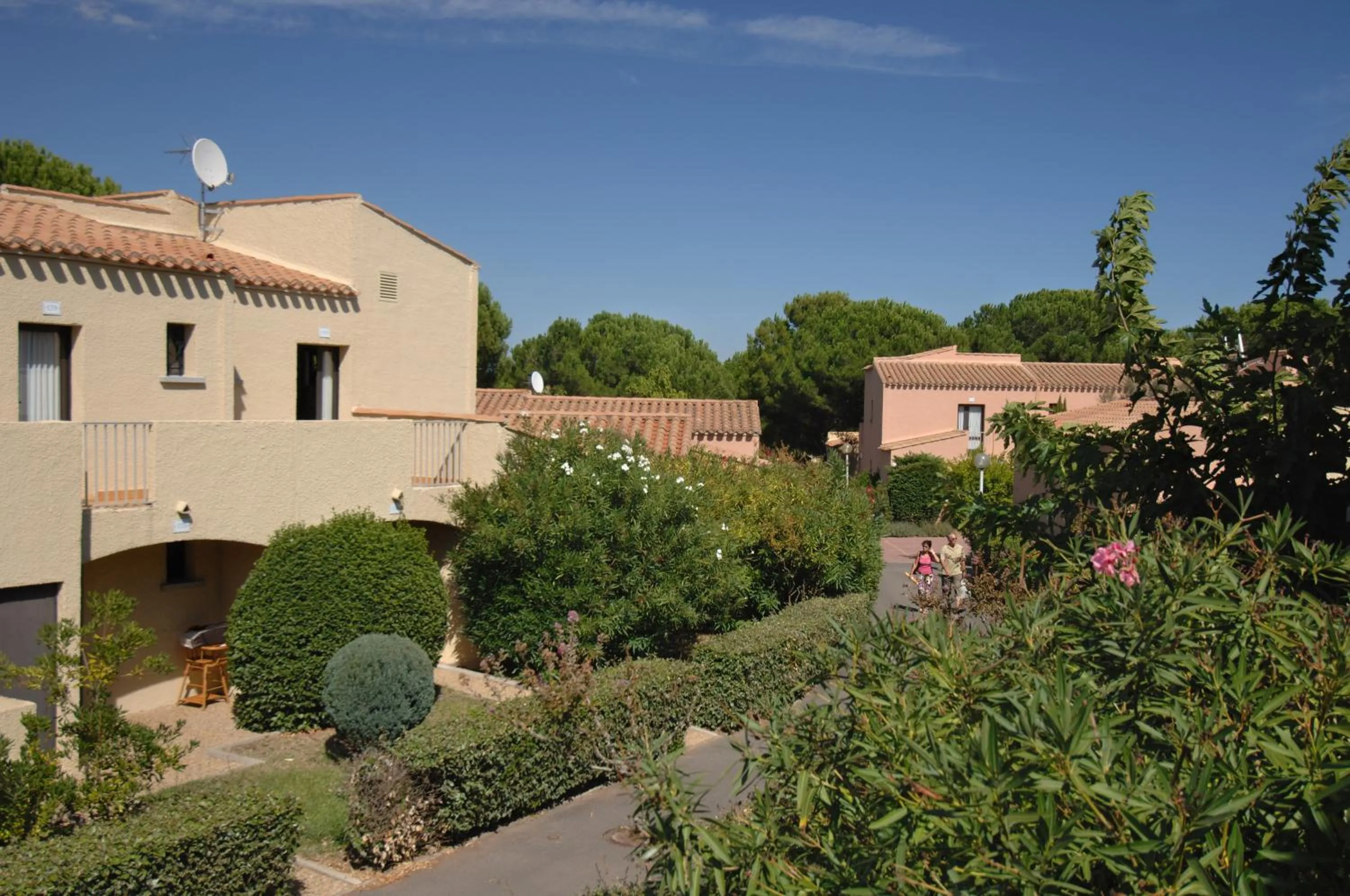 Garden in Résidence Odalys Saint Loup