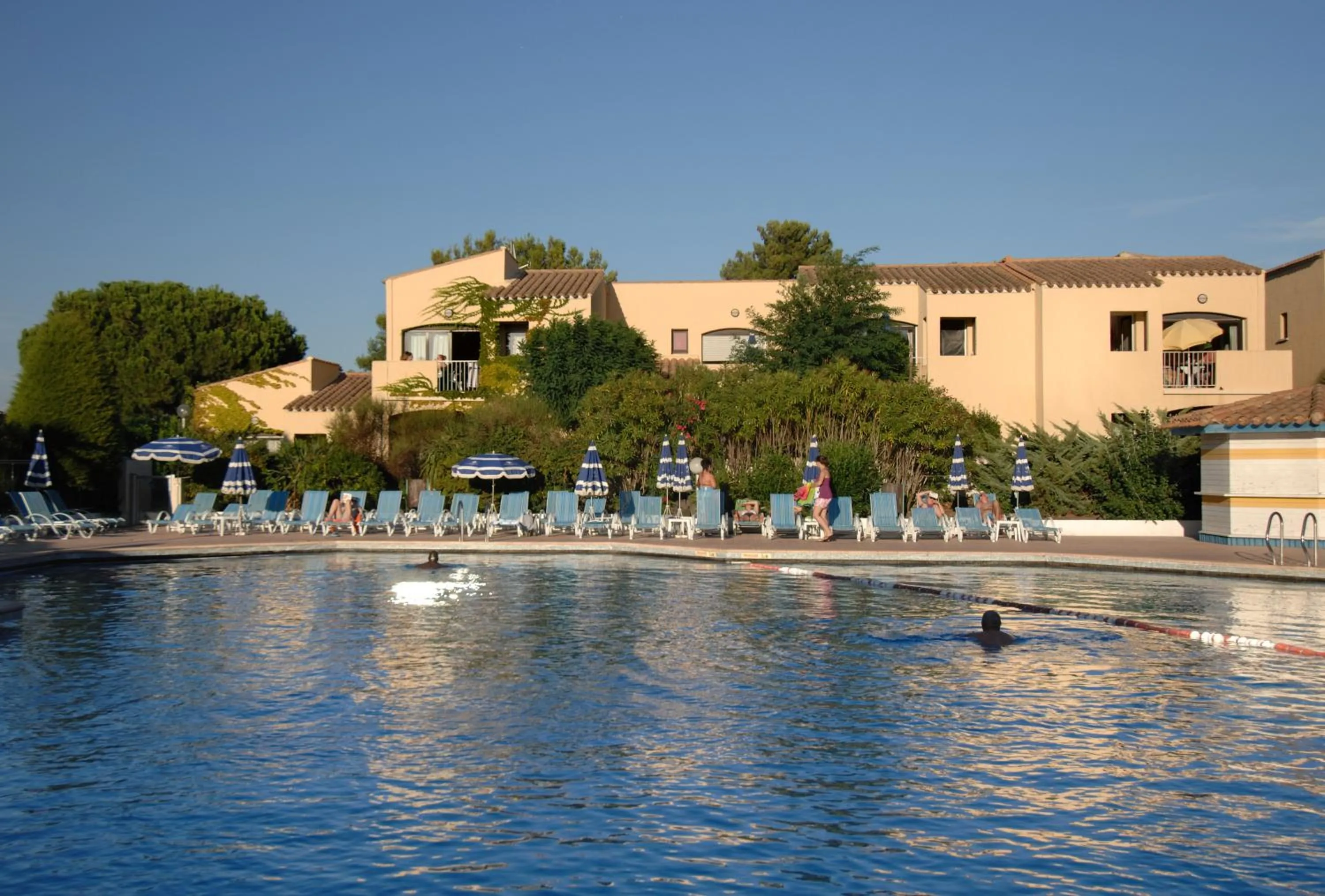 Balcony/Terrace in Résidence Odalys Saint Loup