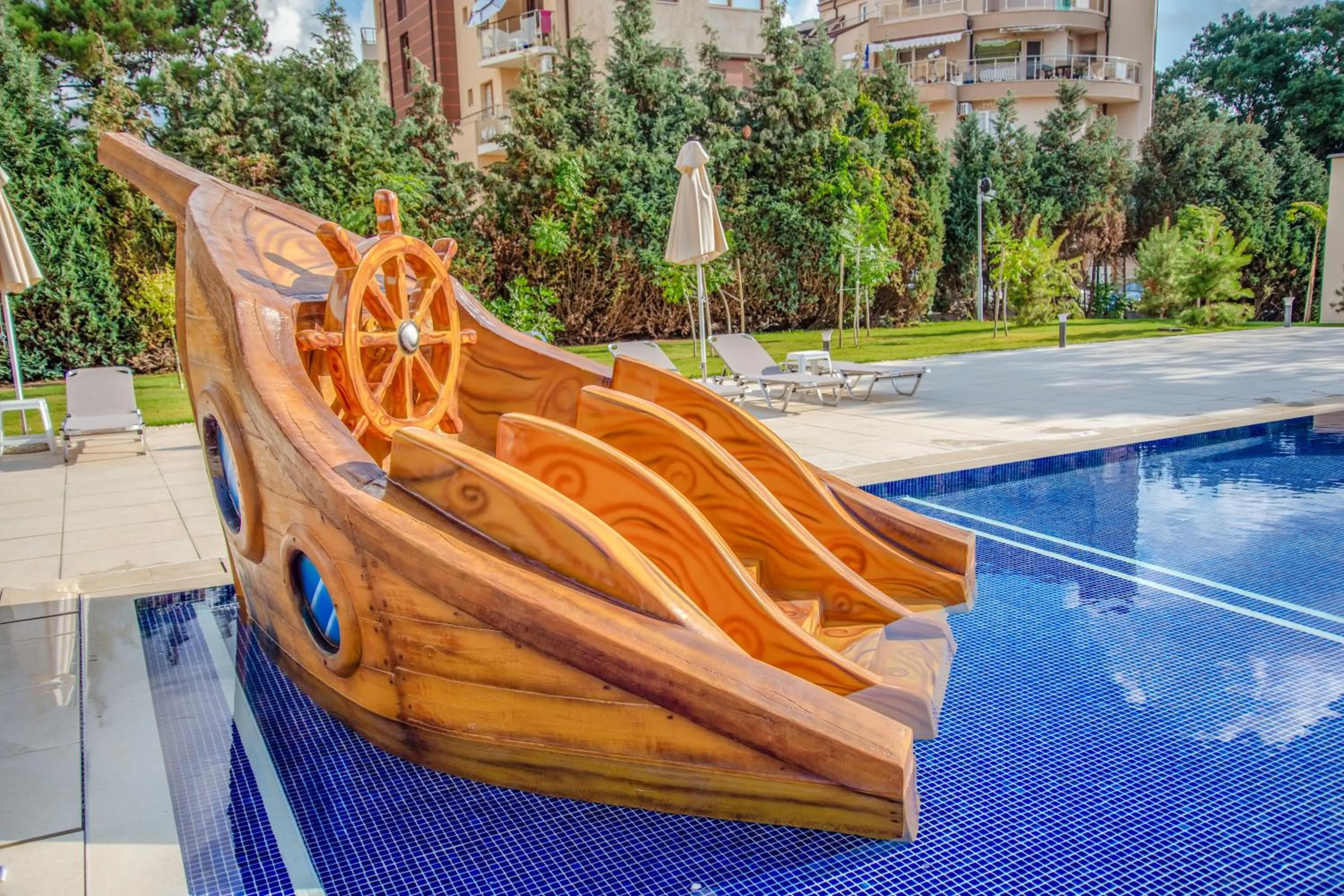 Swimming pool in Belvedere Hotel - All inclusive