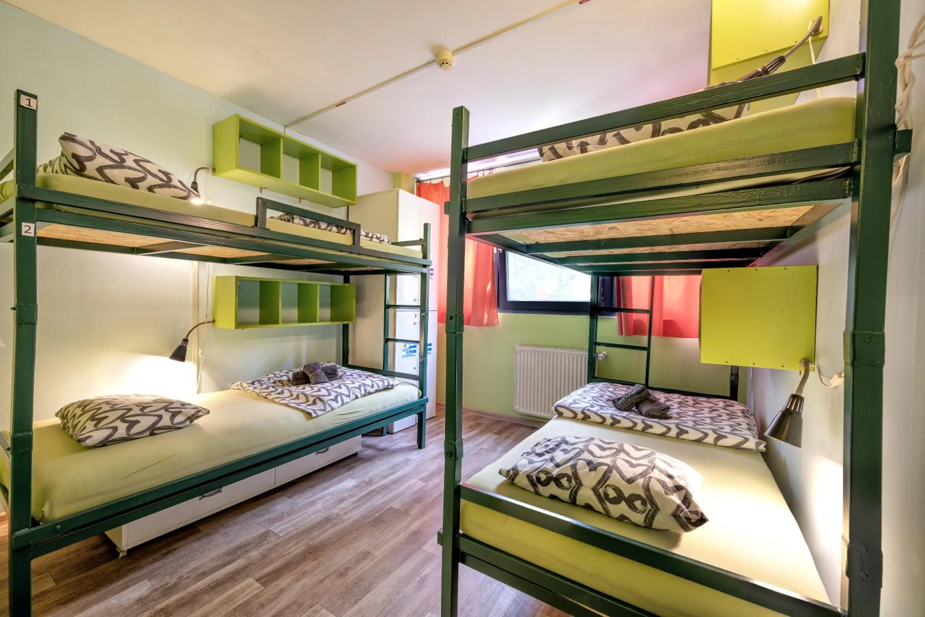 Bed in Island Hostel Budapest