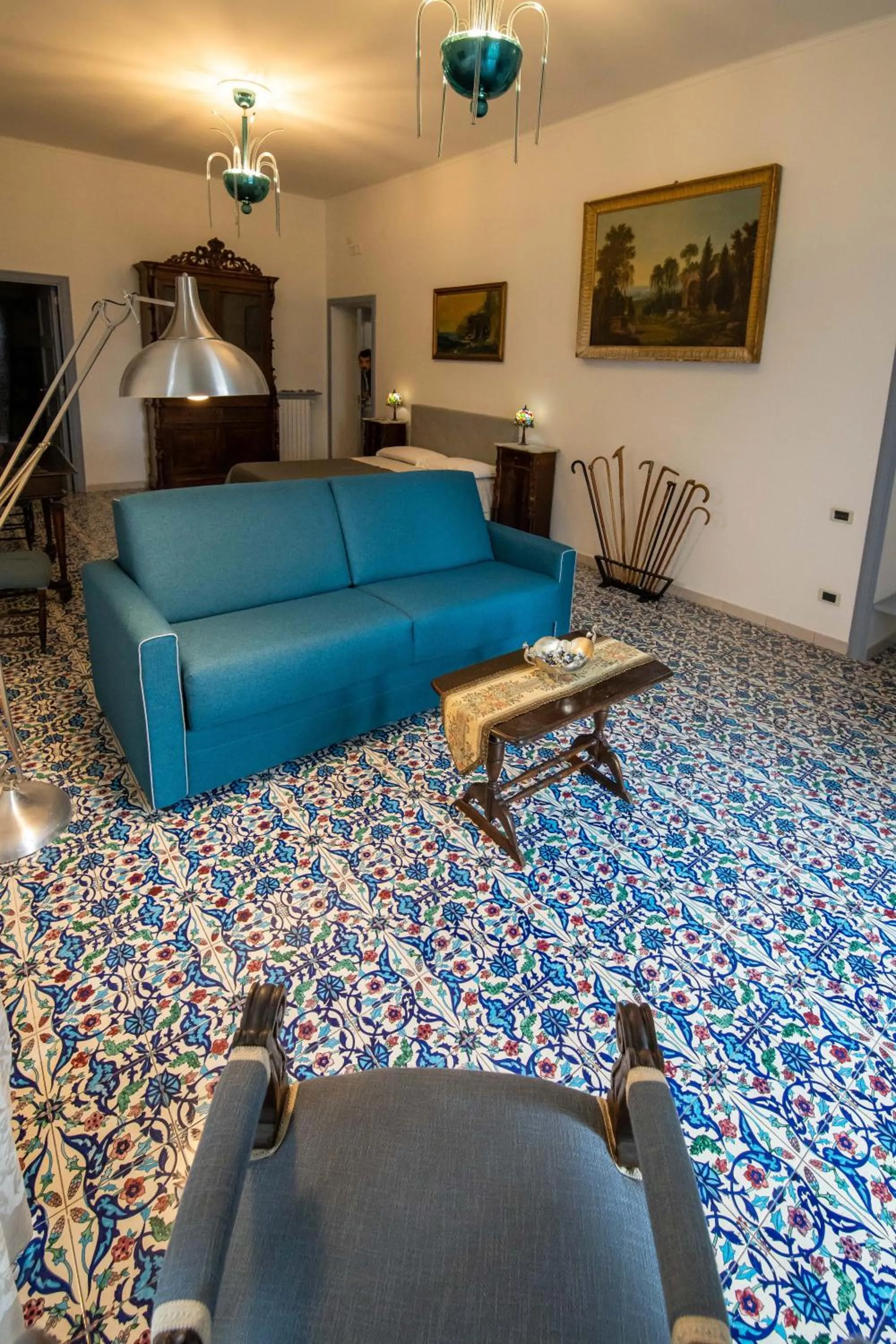 Seating area in D'Angleterre Guest House