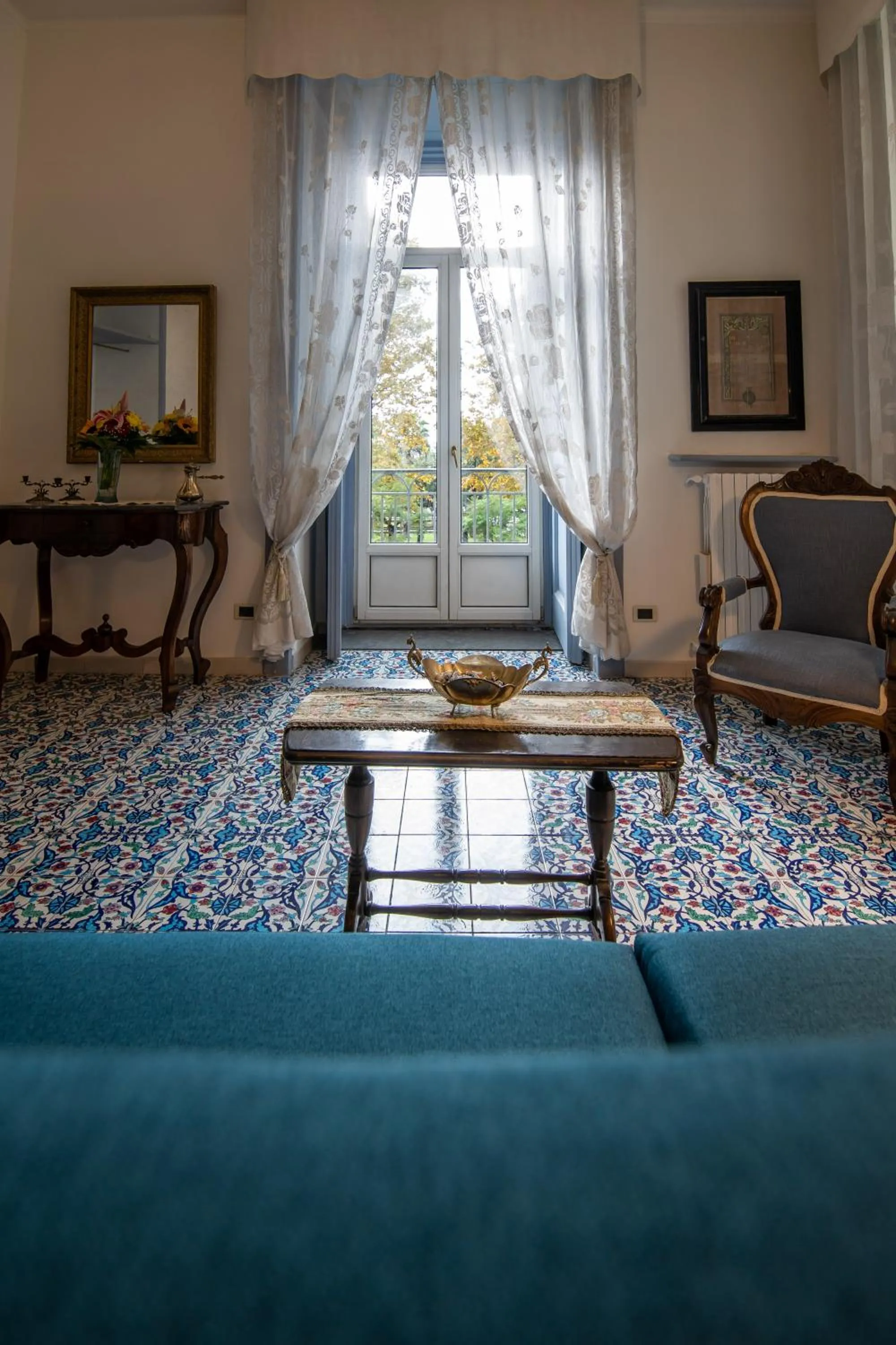 Living room in D'Angleterre Guest House