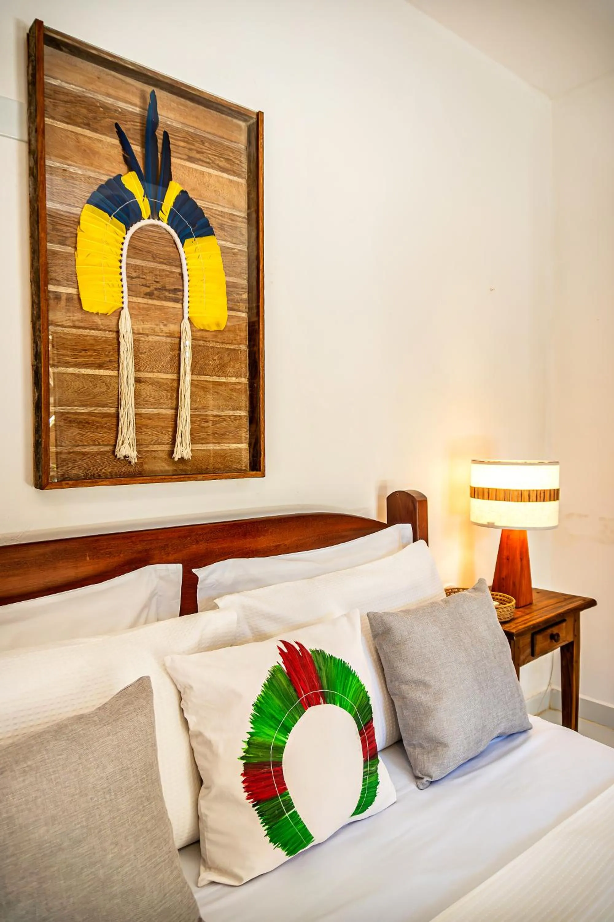 Bed in Pousada Campestre