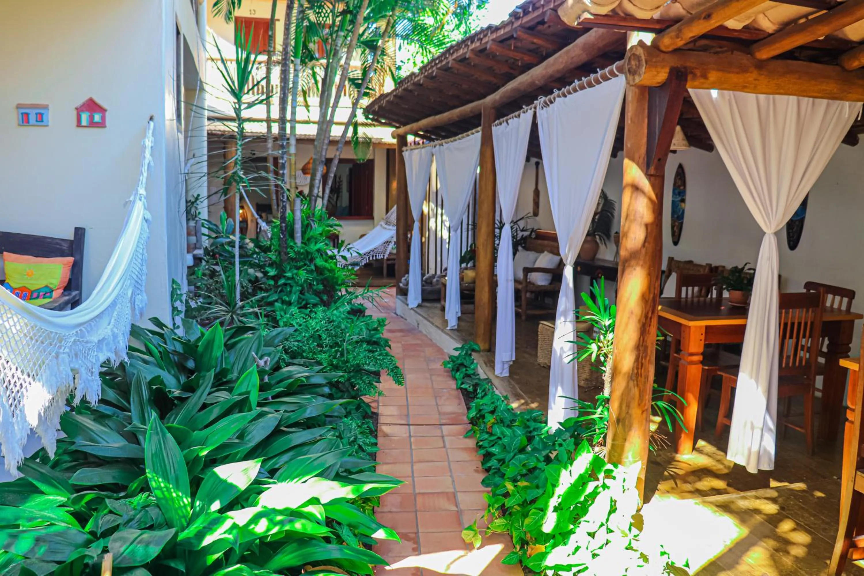 Garden in Pousada Campestre