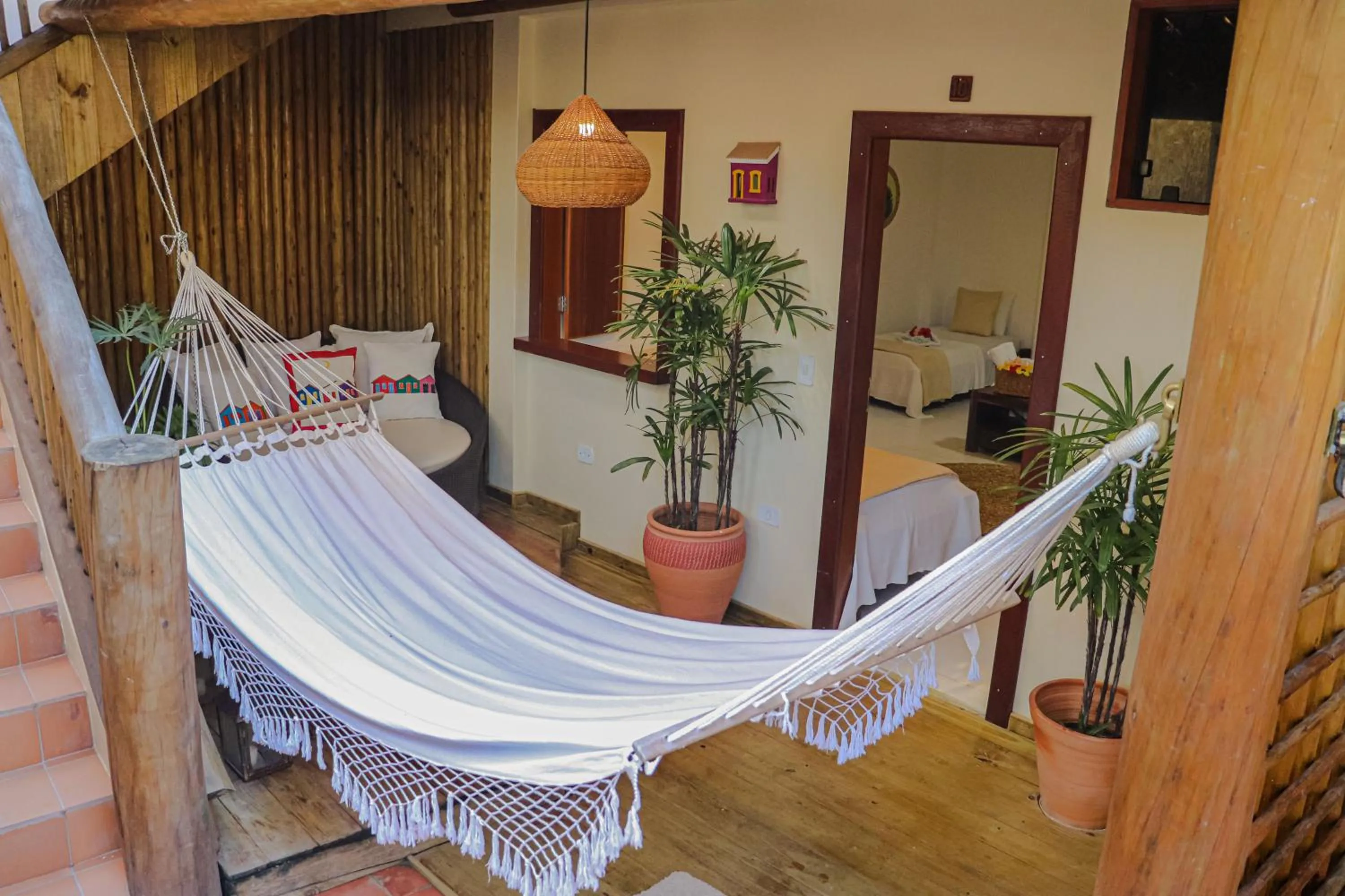 Patio in Pousada Campestre