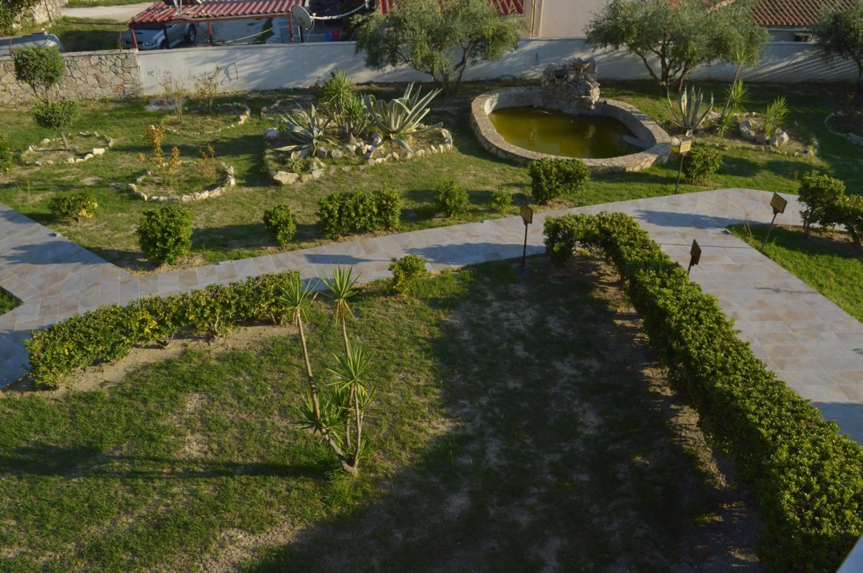 Garden view in Anagenessis Resort