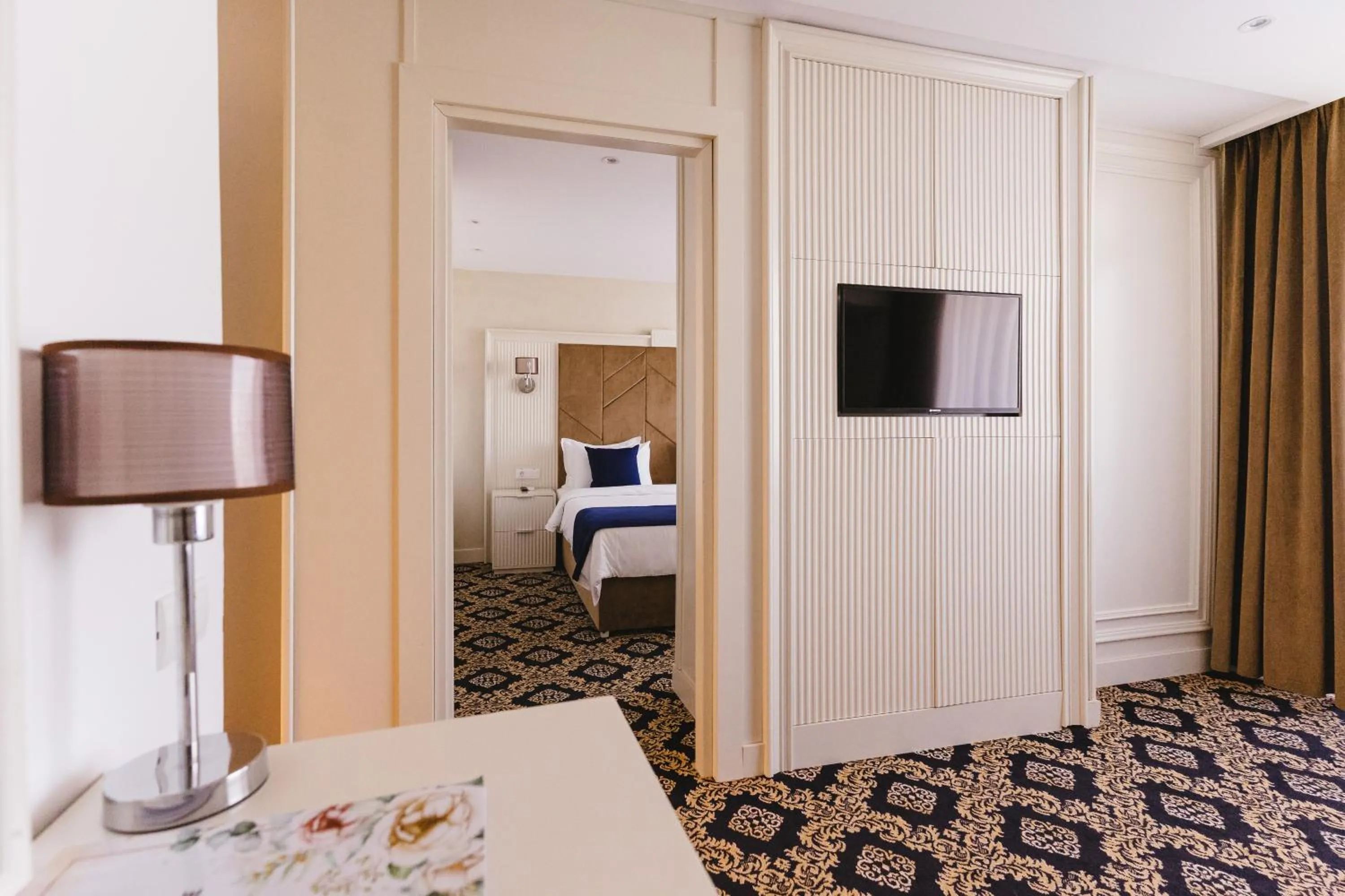 Bed in Hotel Belvedere