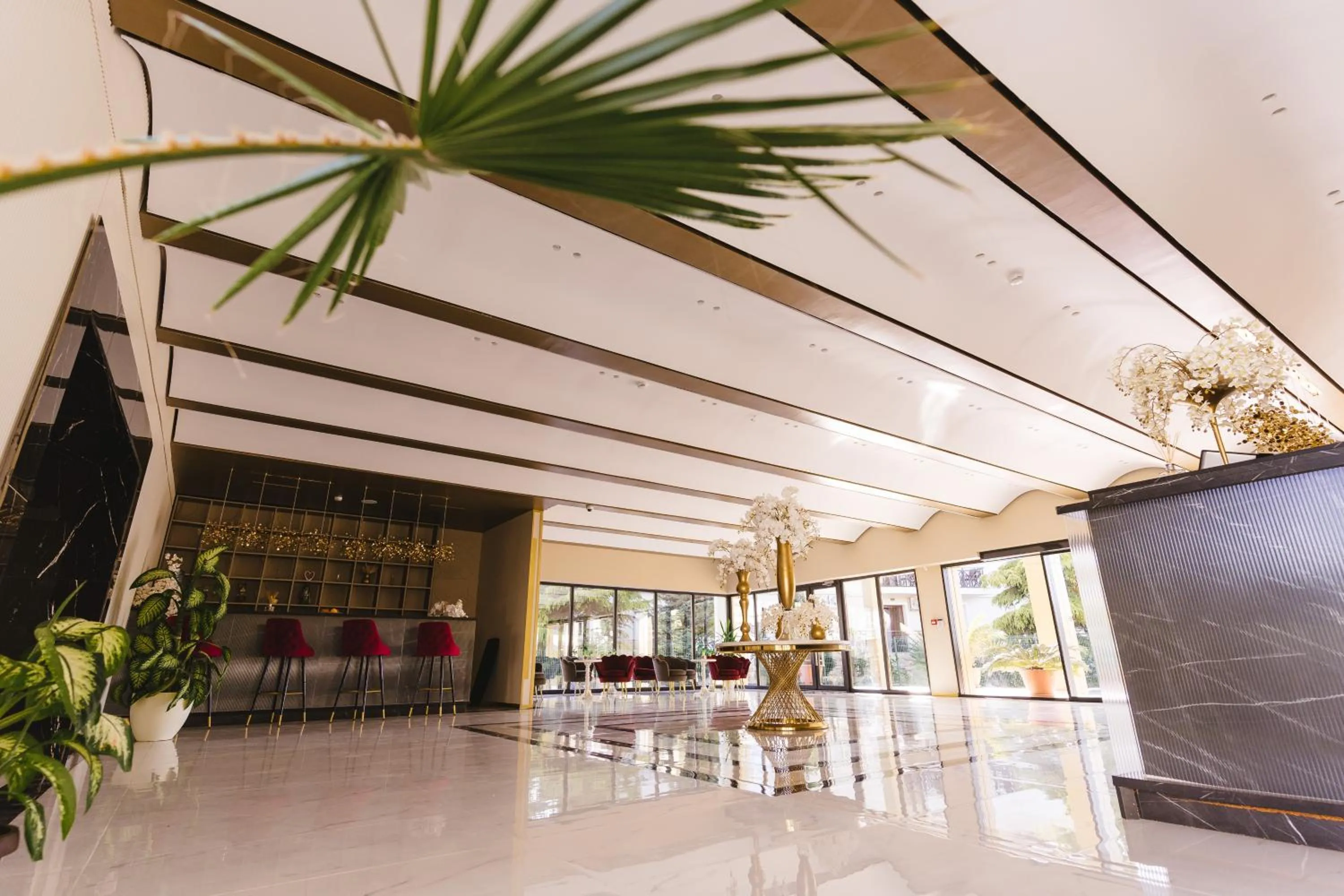 Lobby or reception in Hotel Belvedere