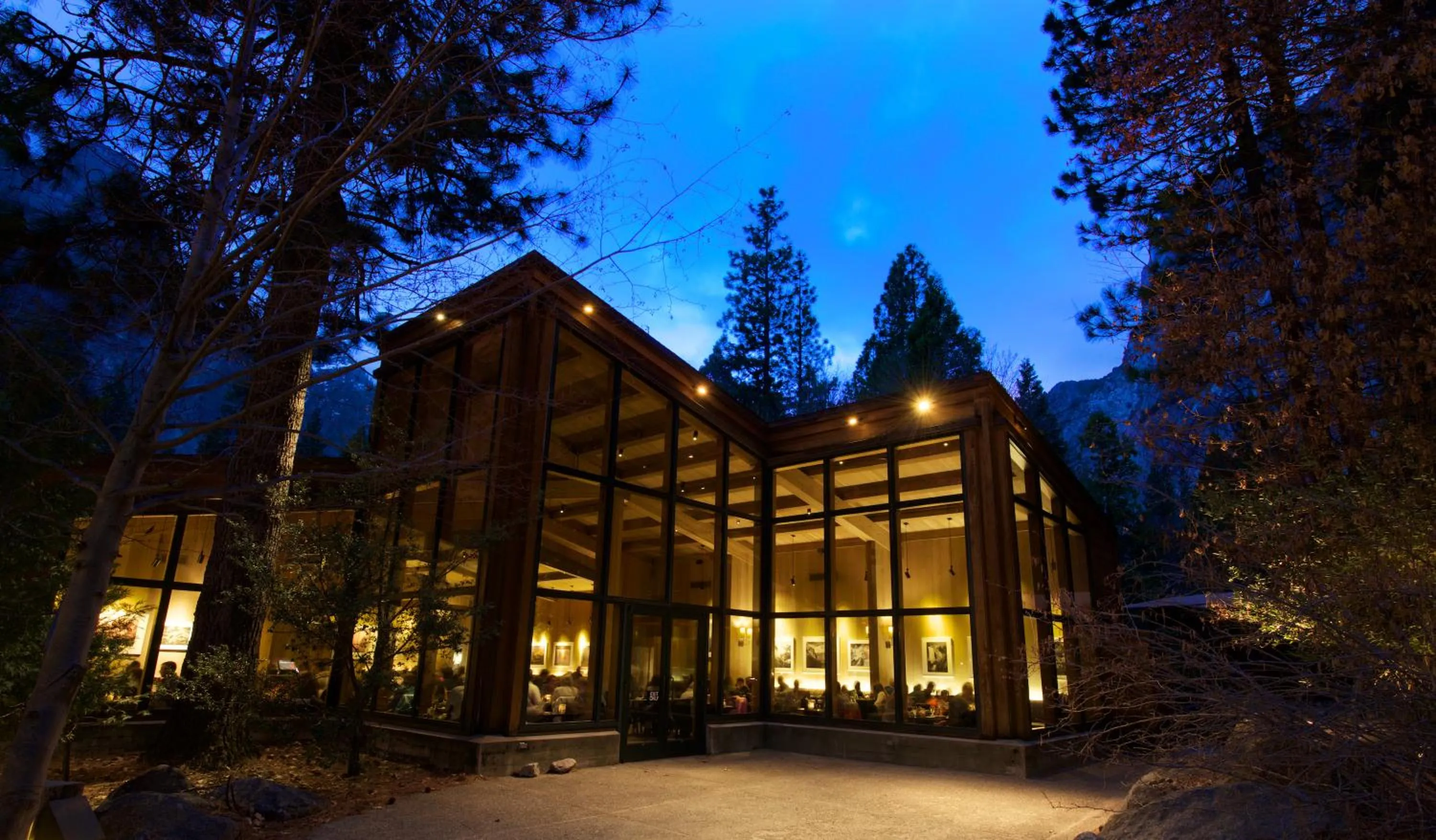 Property building in Yosemite Valley Lodge