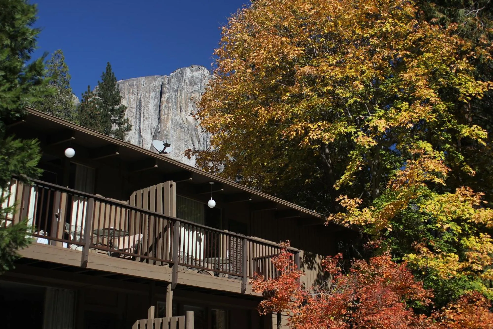 Property building in Yosemite Valley Lodge
